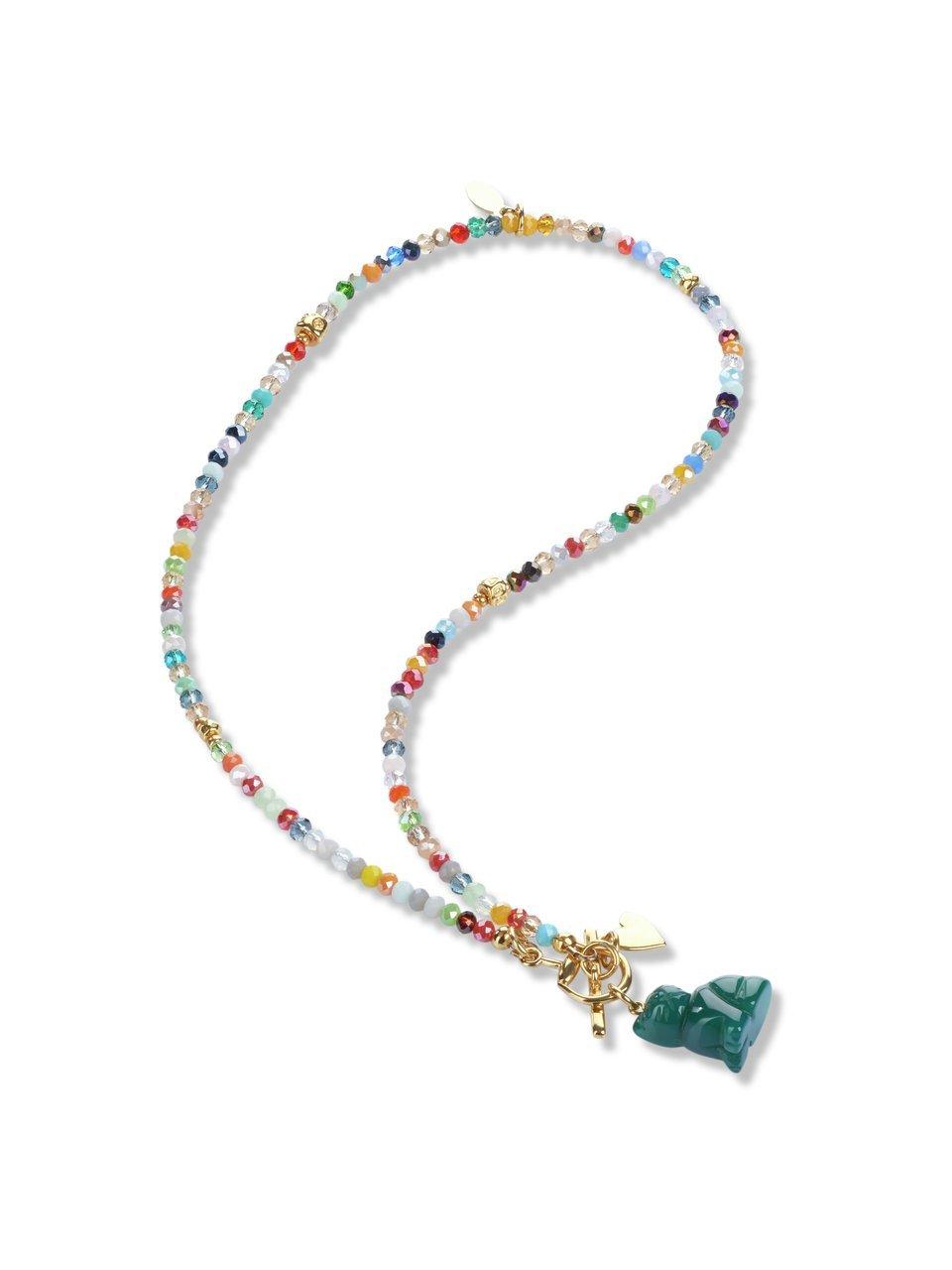 Ketting glaskralen Van Juwelenkind multicolour