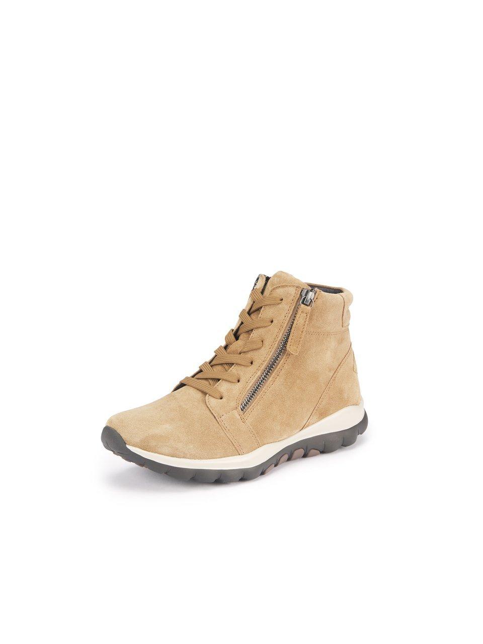 Gabor rollingsoft sensitive 36.868.35 - dames rollende wandelsneaker - beige - maat 37.5 (EU) 4.5 (UK)