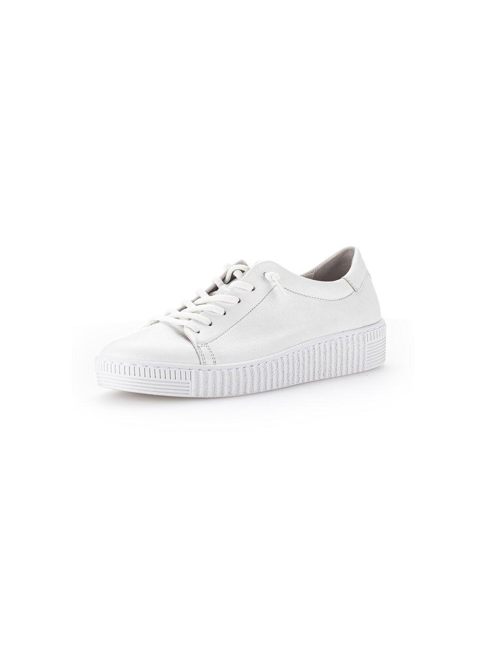 Gabor Sneakers van kalfsnappaleer wit