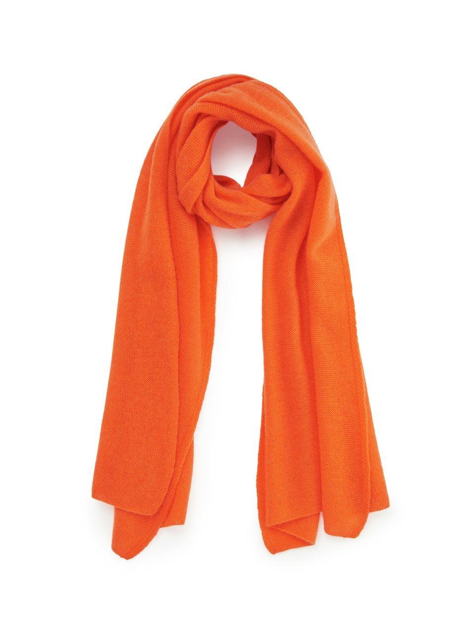 peter hahn cashmere - Schal aus 100% Premium-Kaschmir  orange