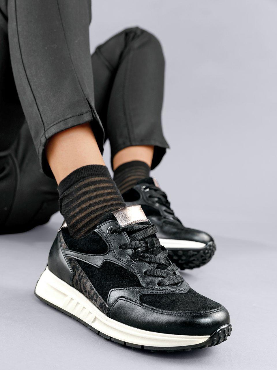 Gabor Comfort - Les sneakers en cuir nappa de veau et cuir velours