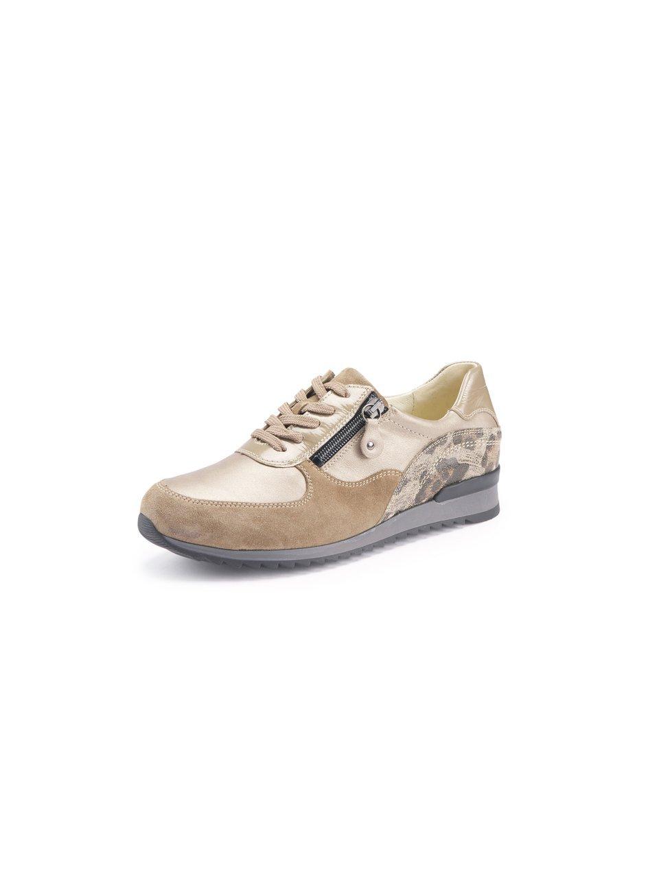 Sneakers Hurly leer Van Waldläufer beige