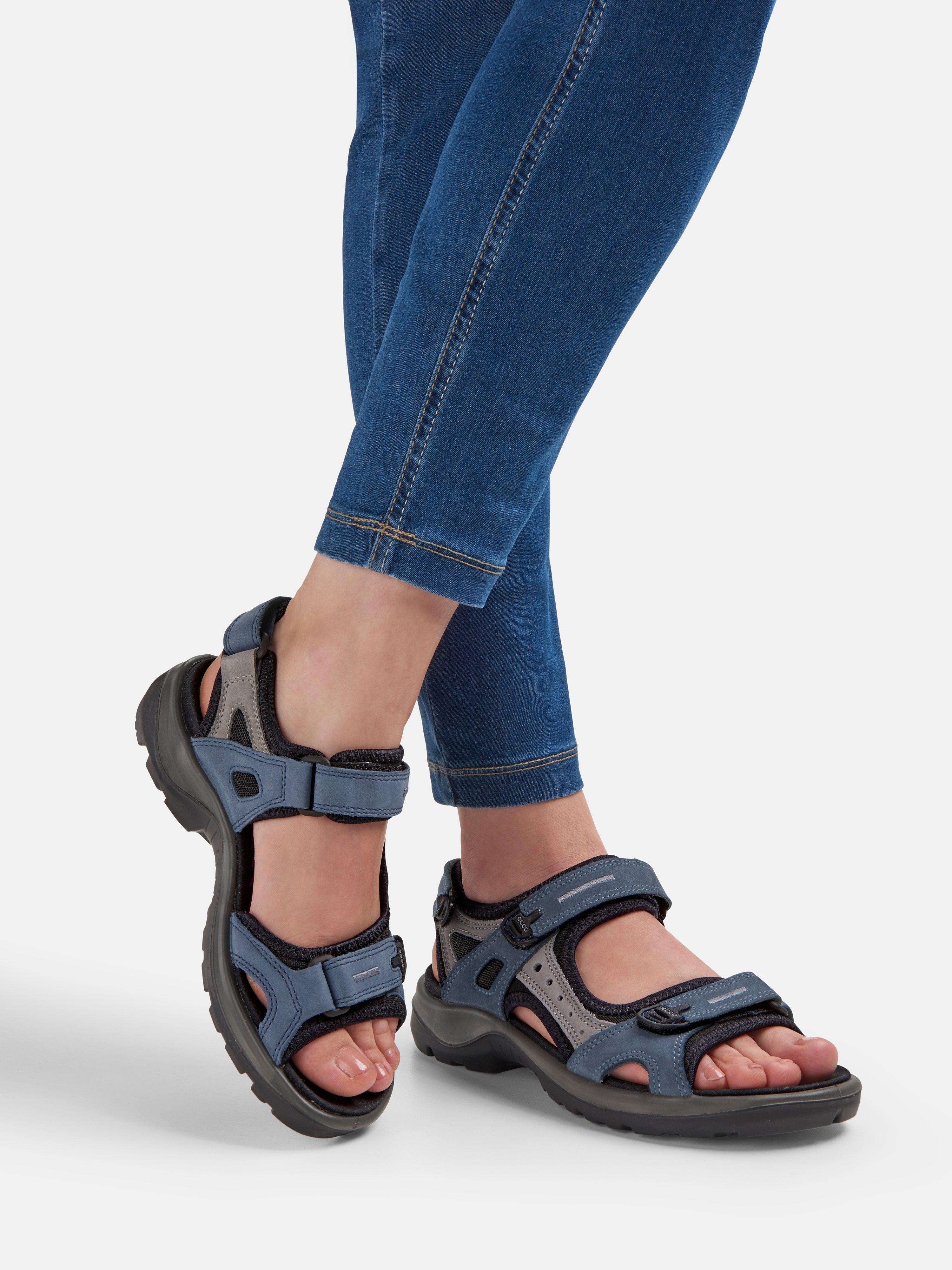 ecco grey sandals