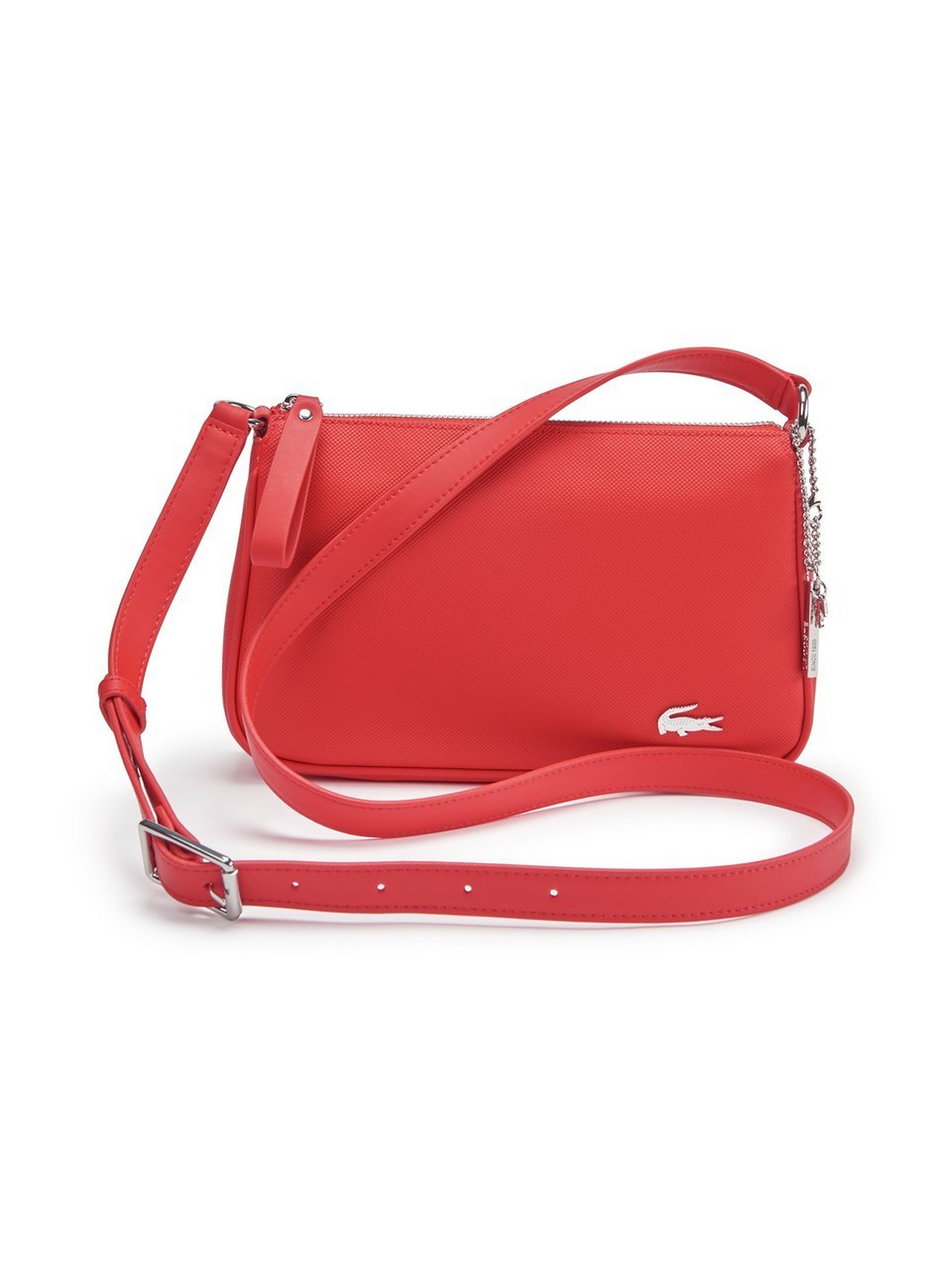 Rode Daily Lifestyle Tas Lacoste , Red , Dames