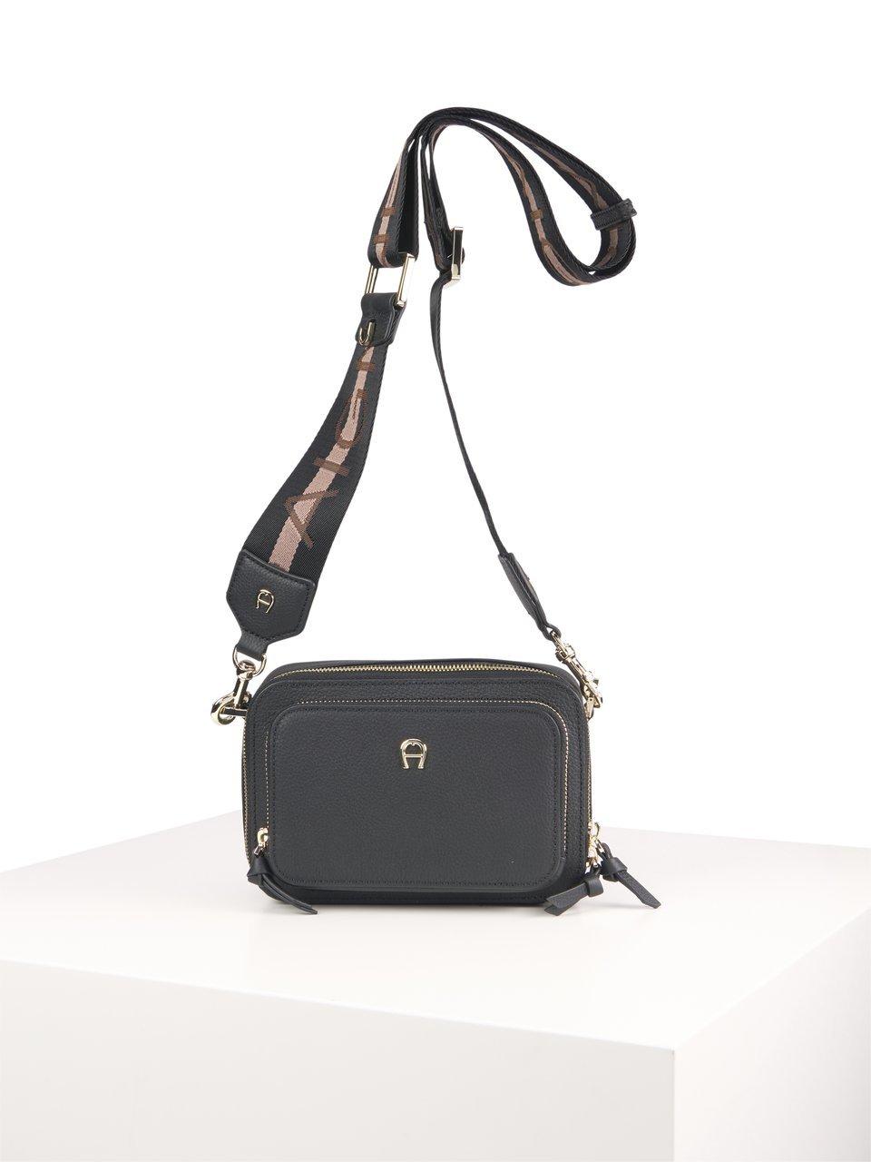 ELIAUK Gürteltasche Umhängetasche Damen Klein Modern Schwarz