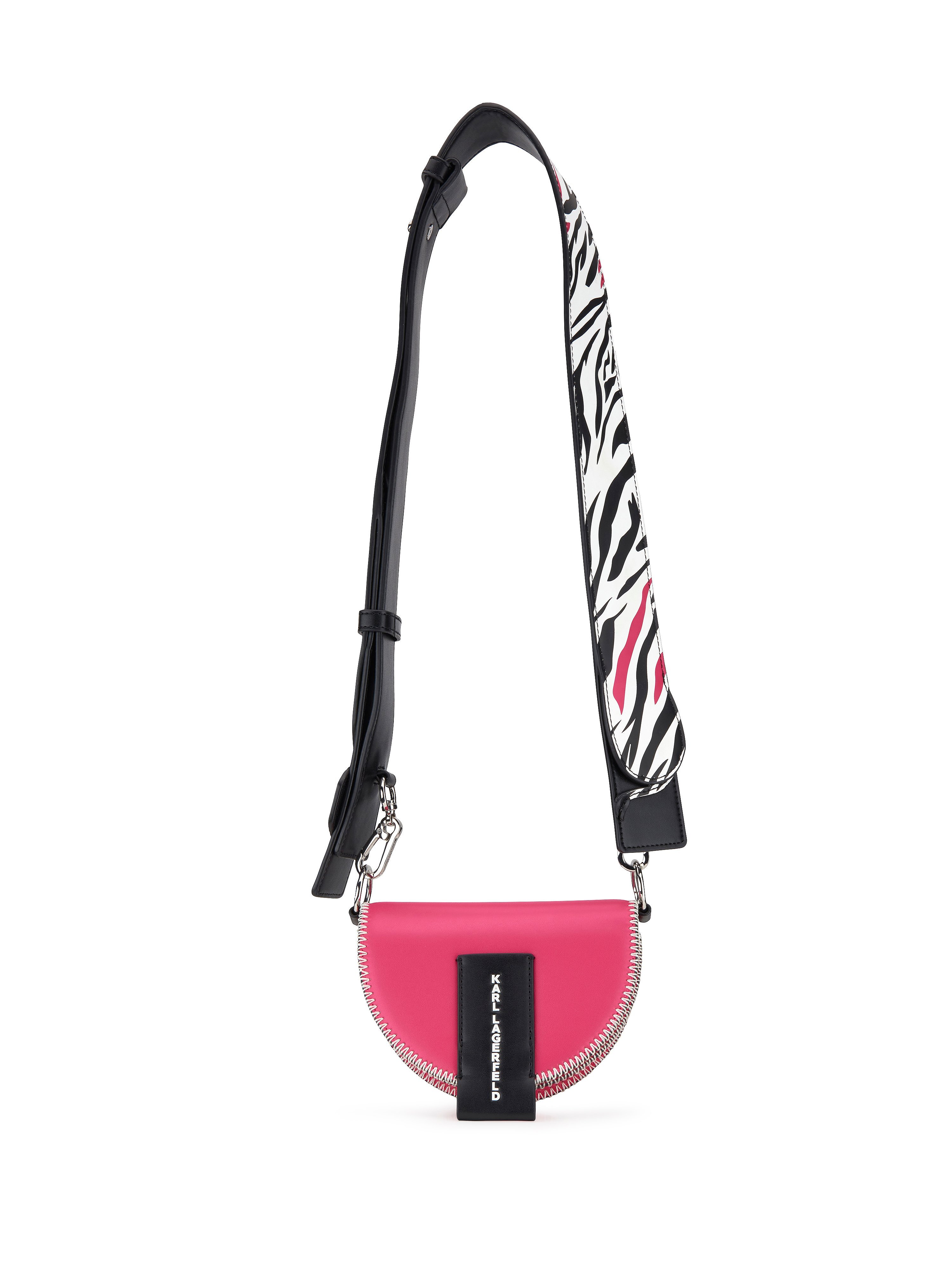 Shoulder bag Karl Lagerfeld bright pink