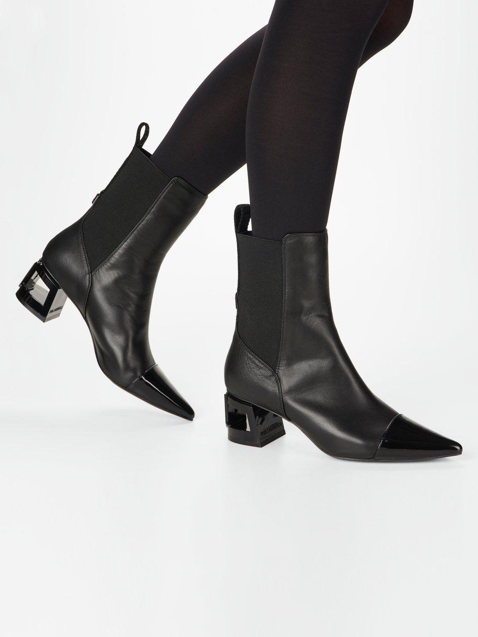 Karl Lagerfeld Les bottines Tetra Heel noir