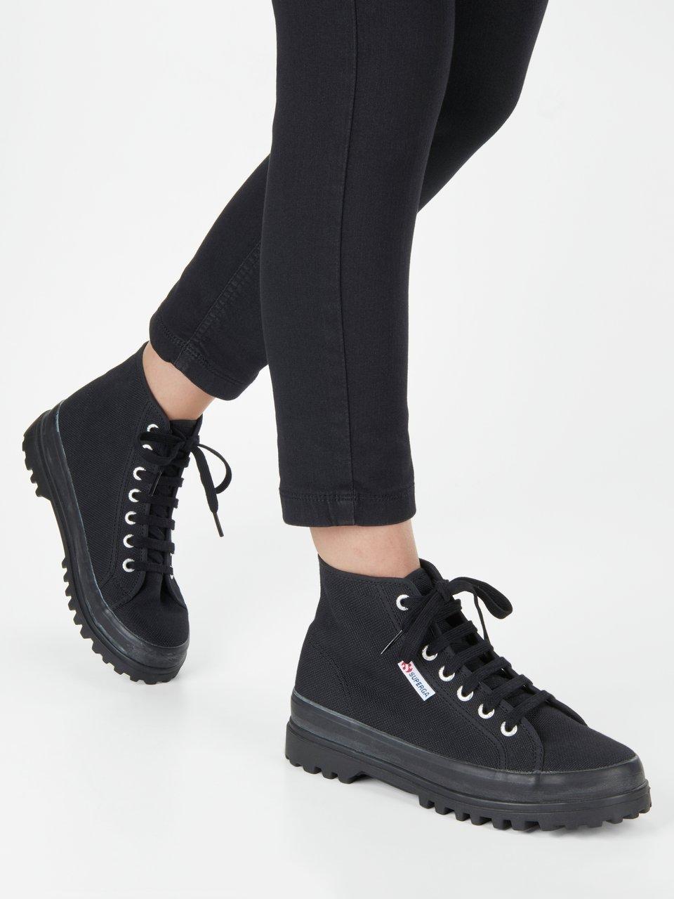 Superga sneakers zwart clearance