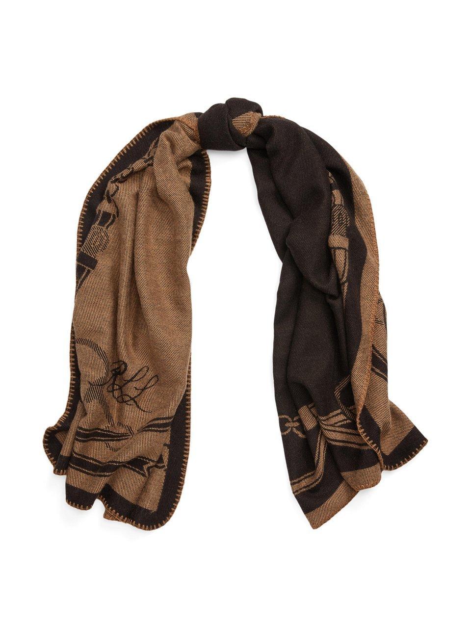 ralph lauren scarf brown