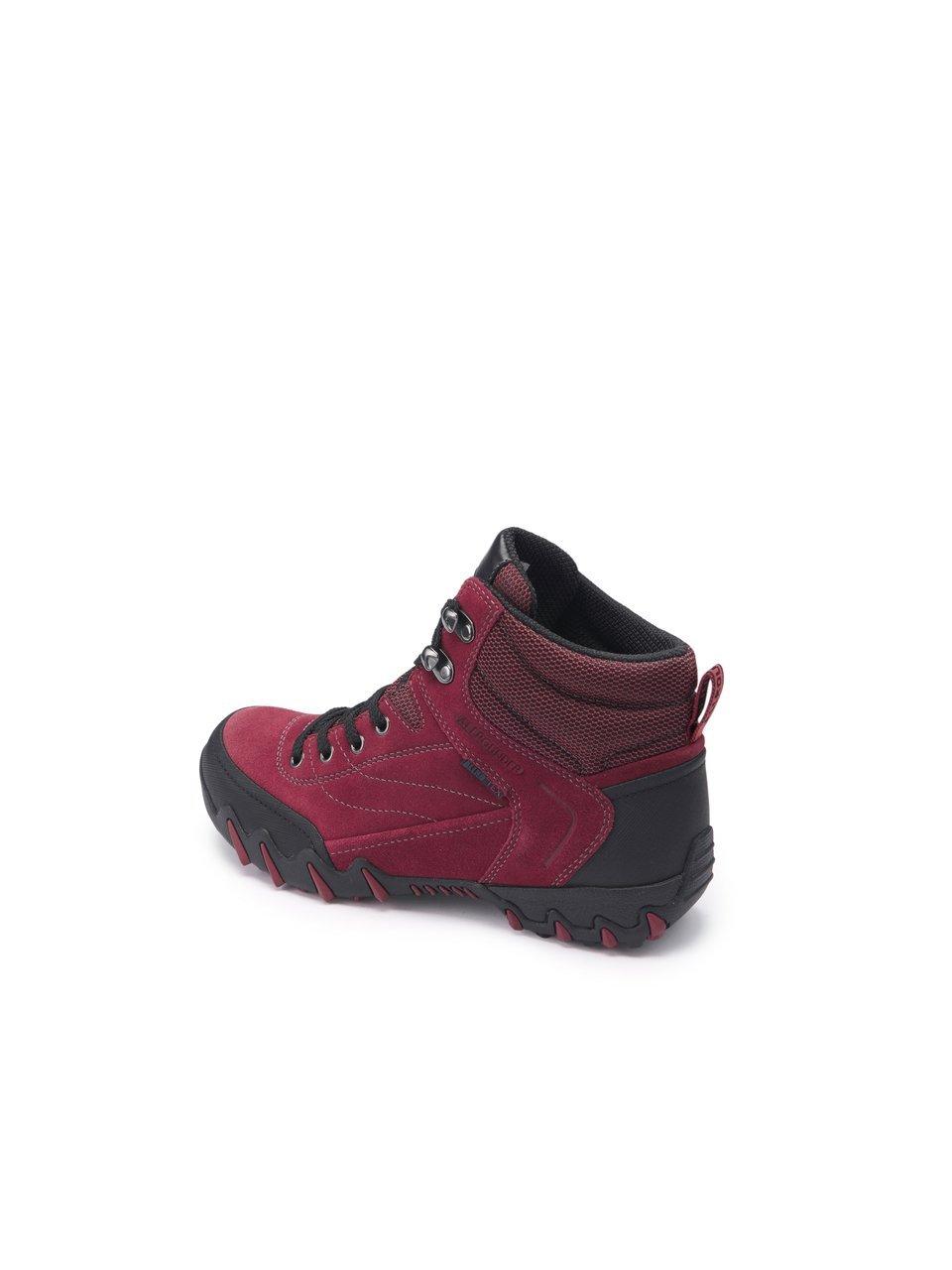 Wandelschoenen rundsuèdeleer textiel Van Allrounder rood