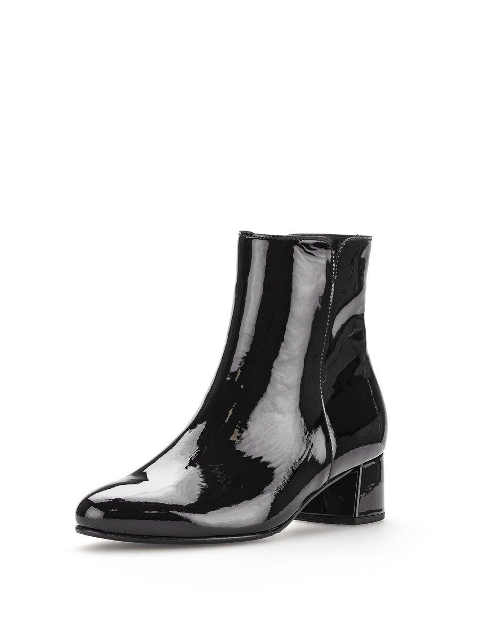 Gabor - Les bottines en cuir de veau verni