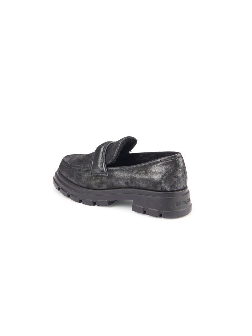 Slipper Chado Mok Fur Candice Cooper schwarz