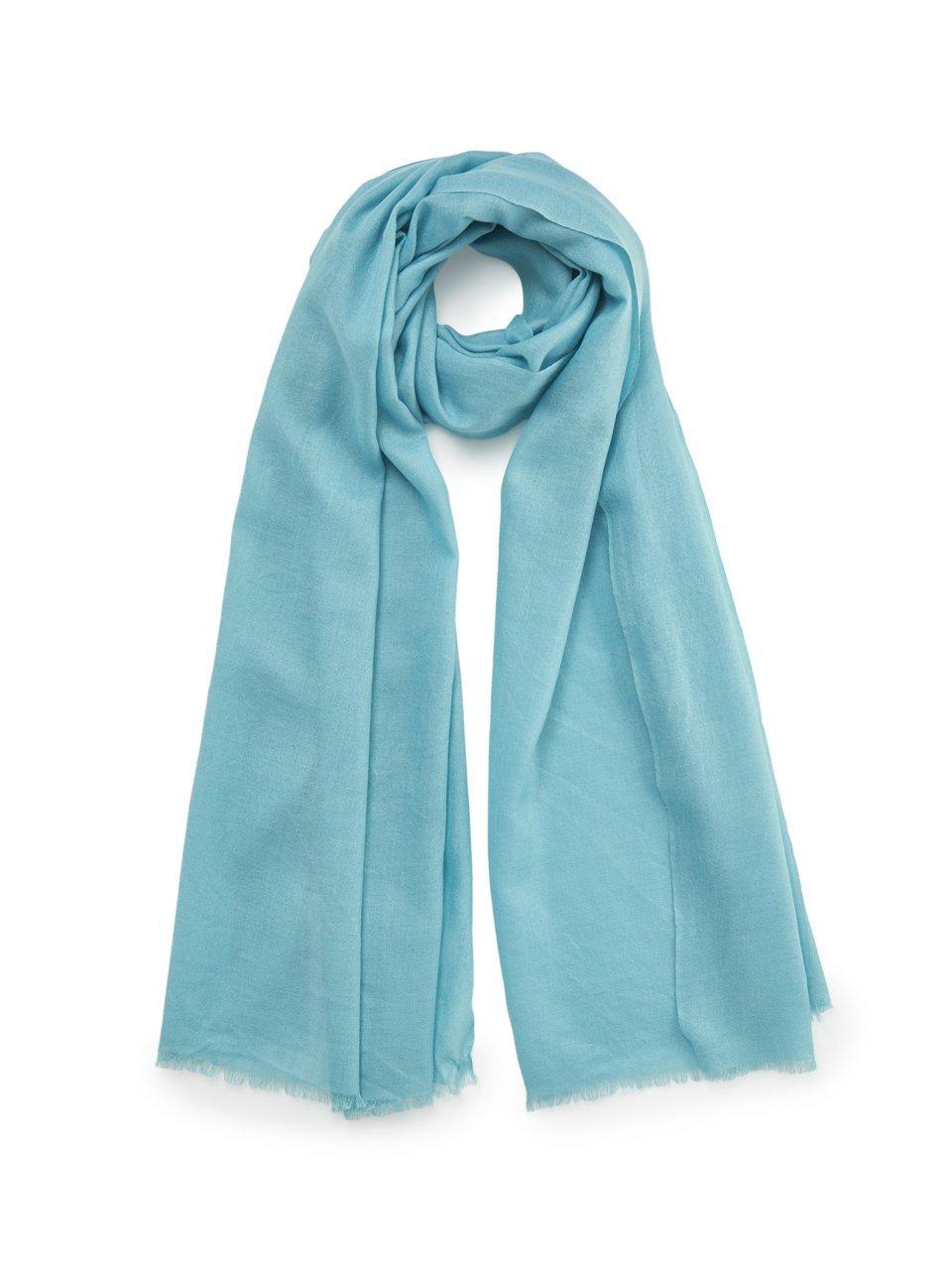 Image of Scarf in silk/cashmere blend Uta Raasch green
