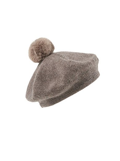 Peter Hahn Cashmere - Beret made of 100% cashmere