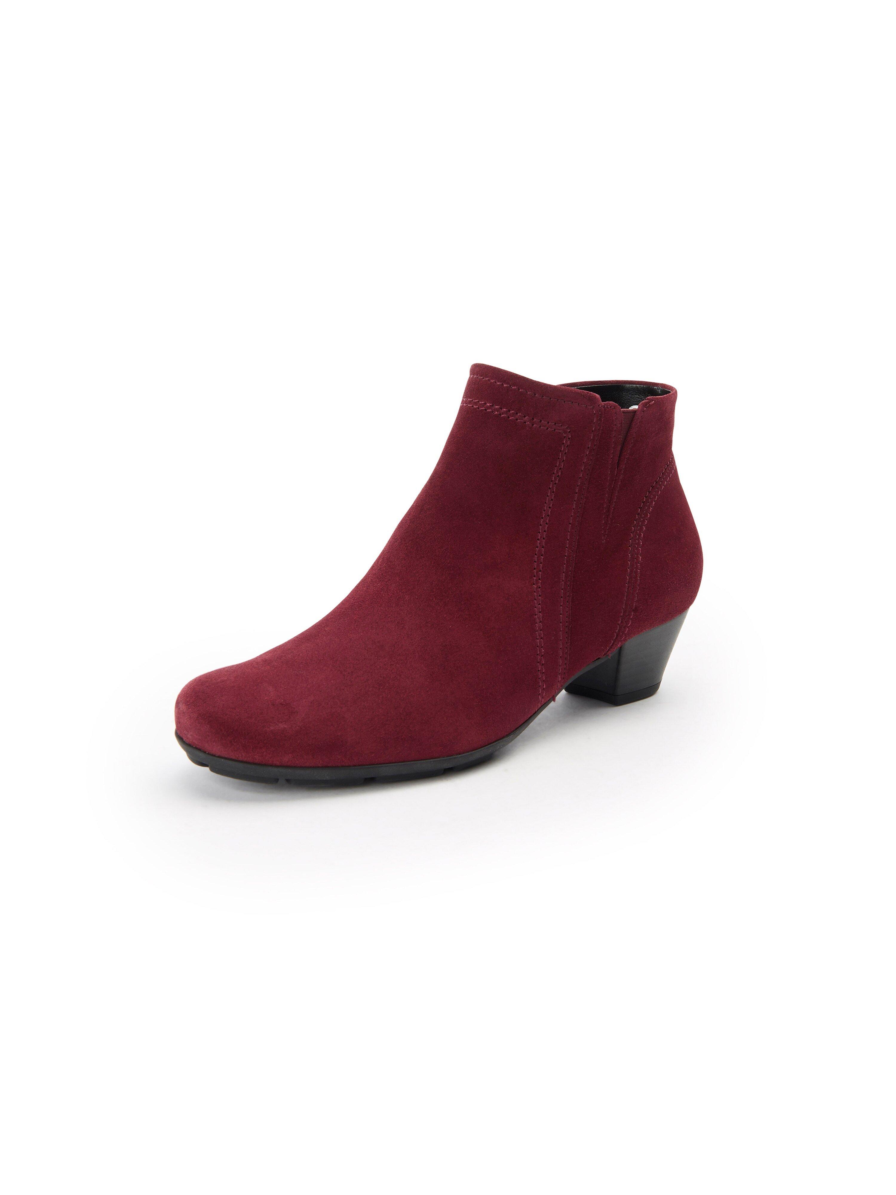 gabor red ankle boots