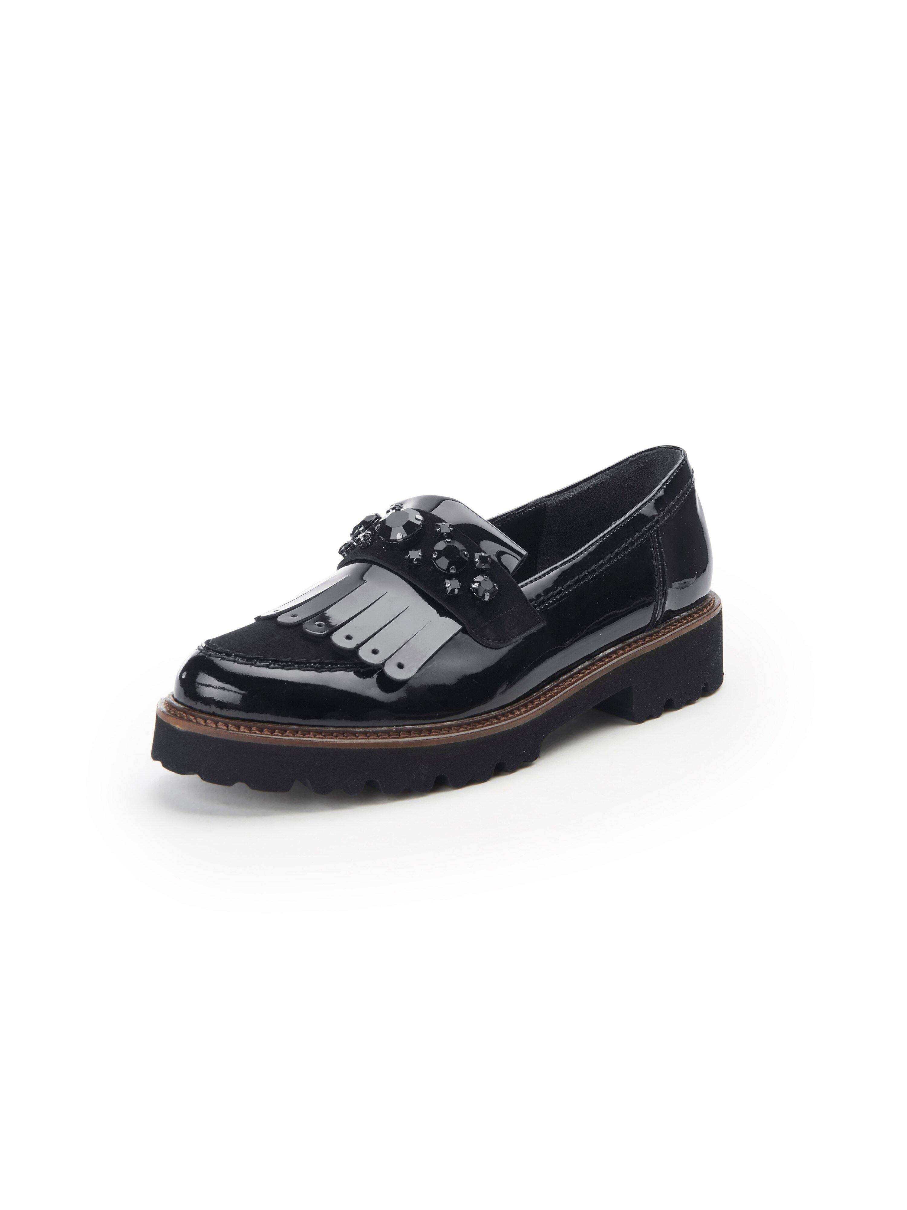 gabor navy loafers