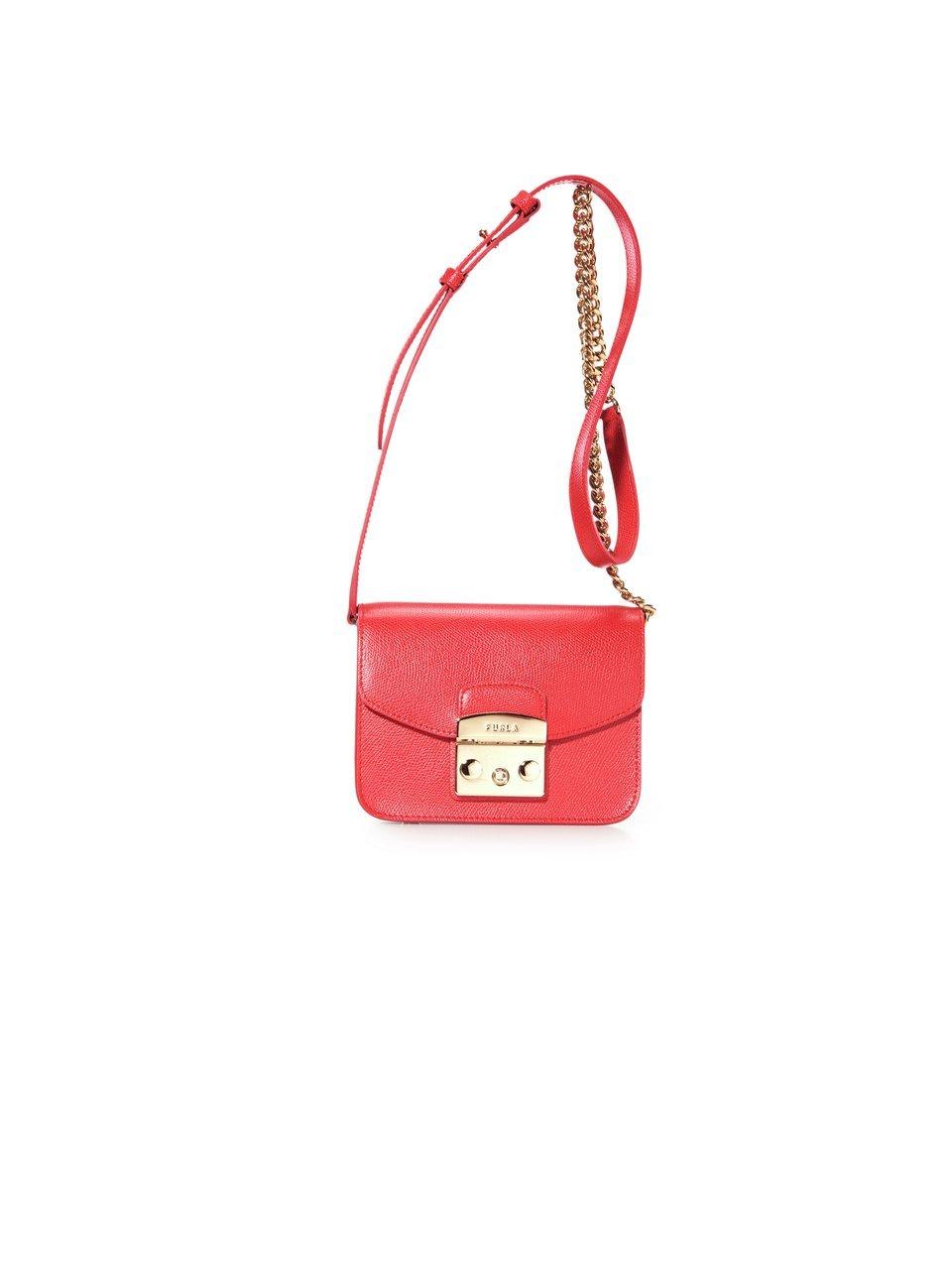 Schoudertas Van Furla rood