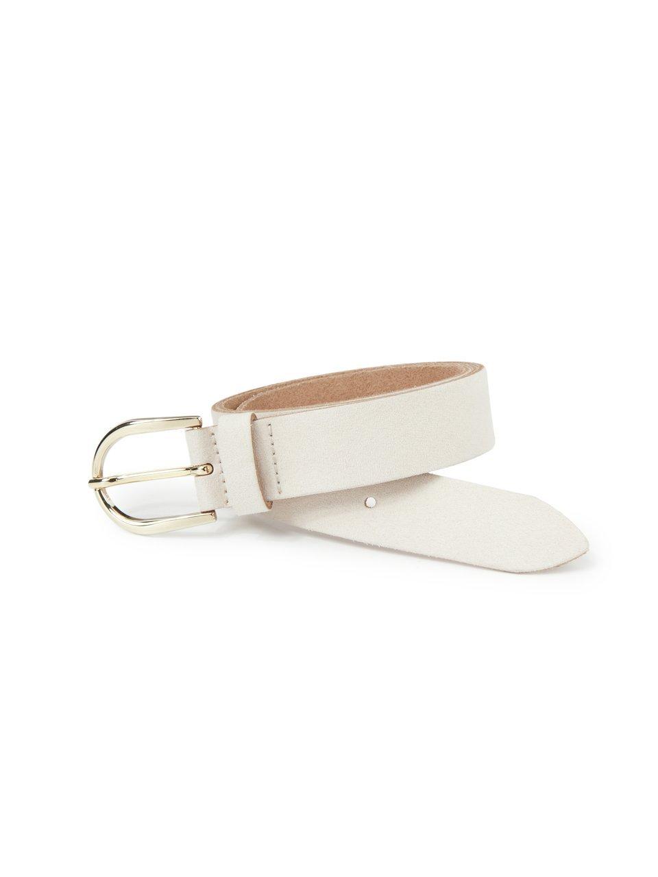 Image of Belt in cowhide Peter Hahn beige