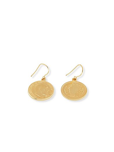 Laura Biagiotti Roma - Drop earrings with coins