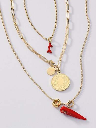 Laura Biagiotti Roma - Necklace made of gold-plated brass