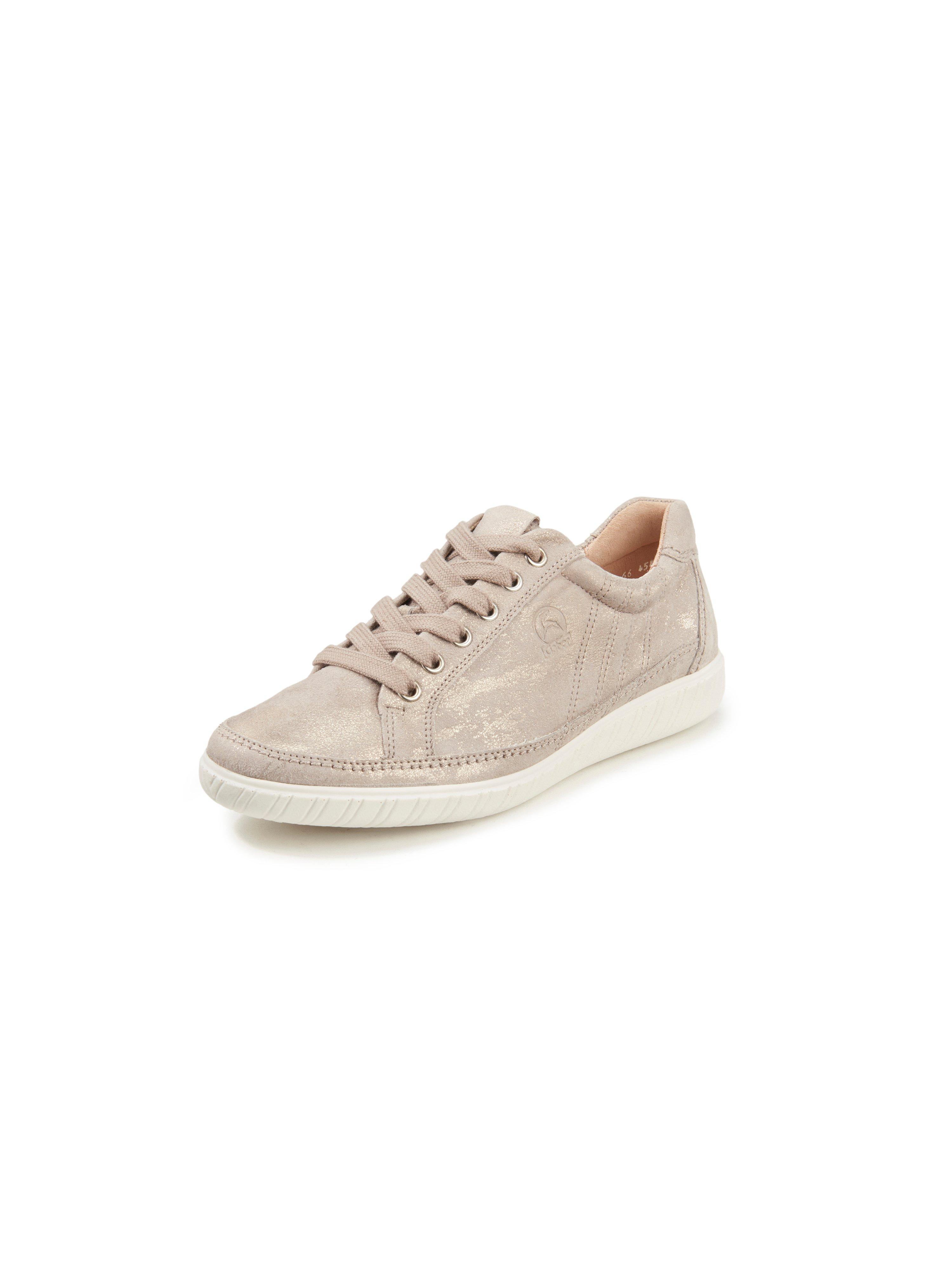 Sneakers nappaleren details Van Gabor Comfort beige