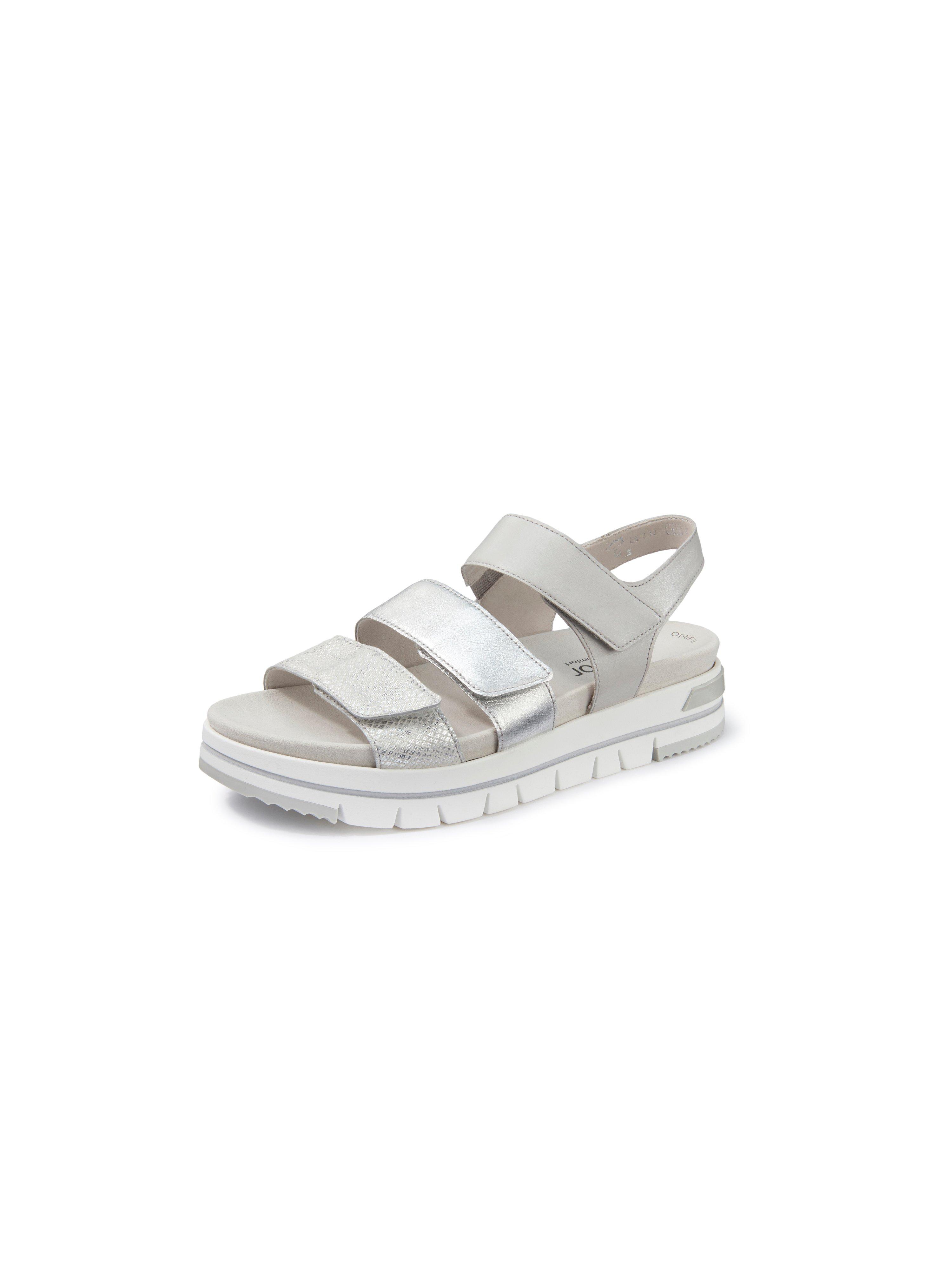 Sandalen klittenbandjes Van Gabor Comfort grijs