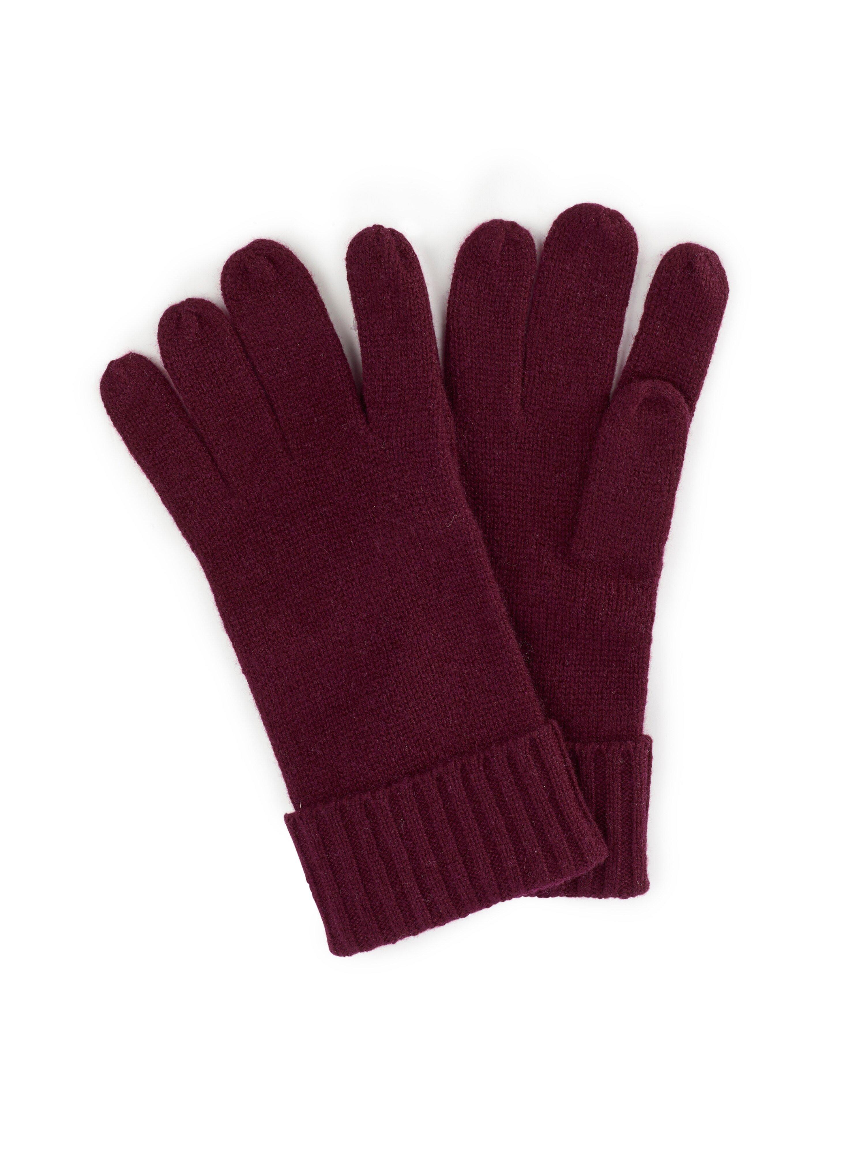 Peter Hahn Cashmere - Handschoenen van 100% kasjmier met omslagboord