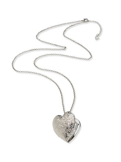 Emilia Lay - Necklace with heart-shaped medaillon