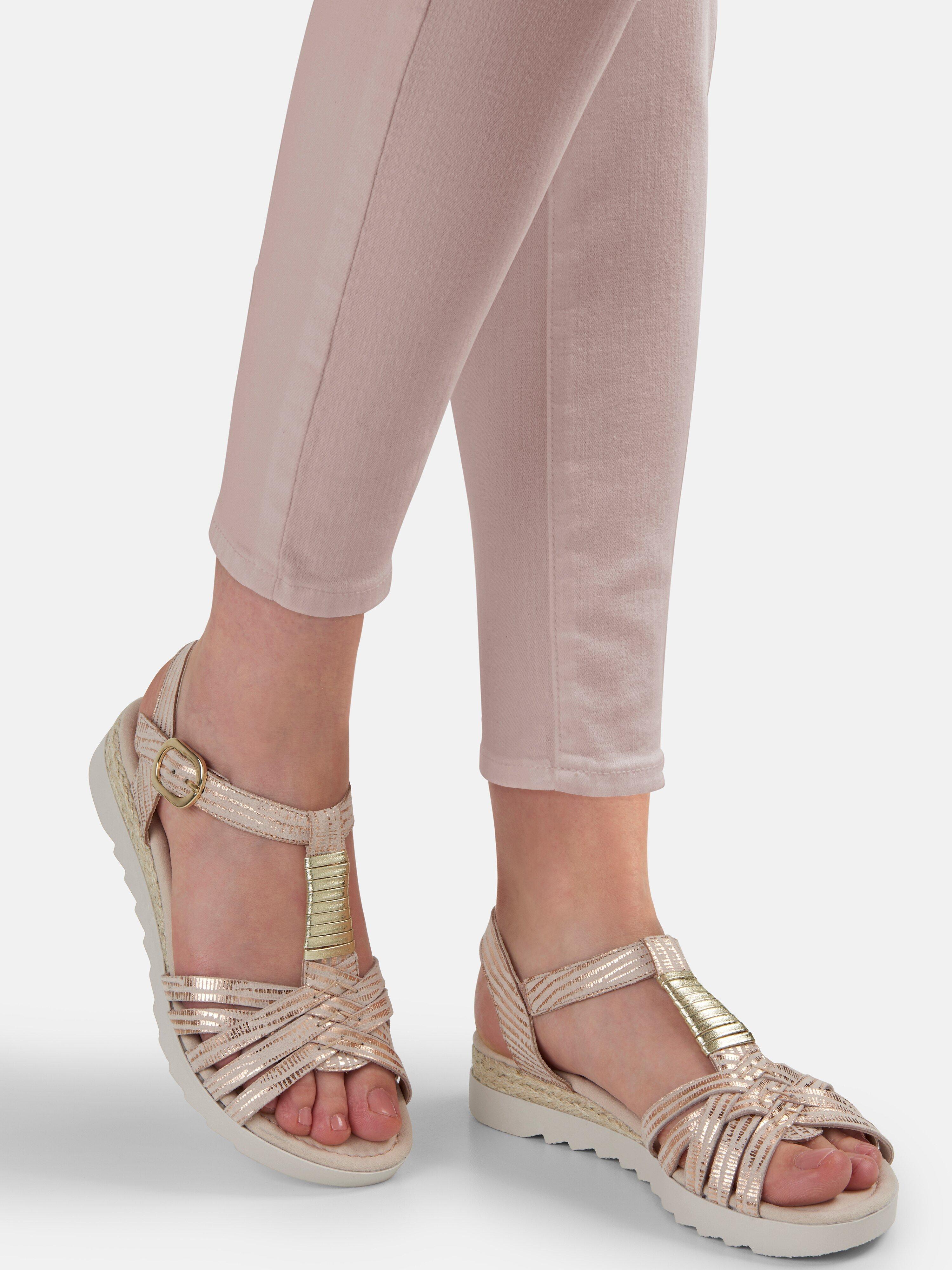 gabor metallic sandals