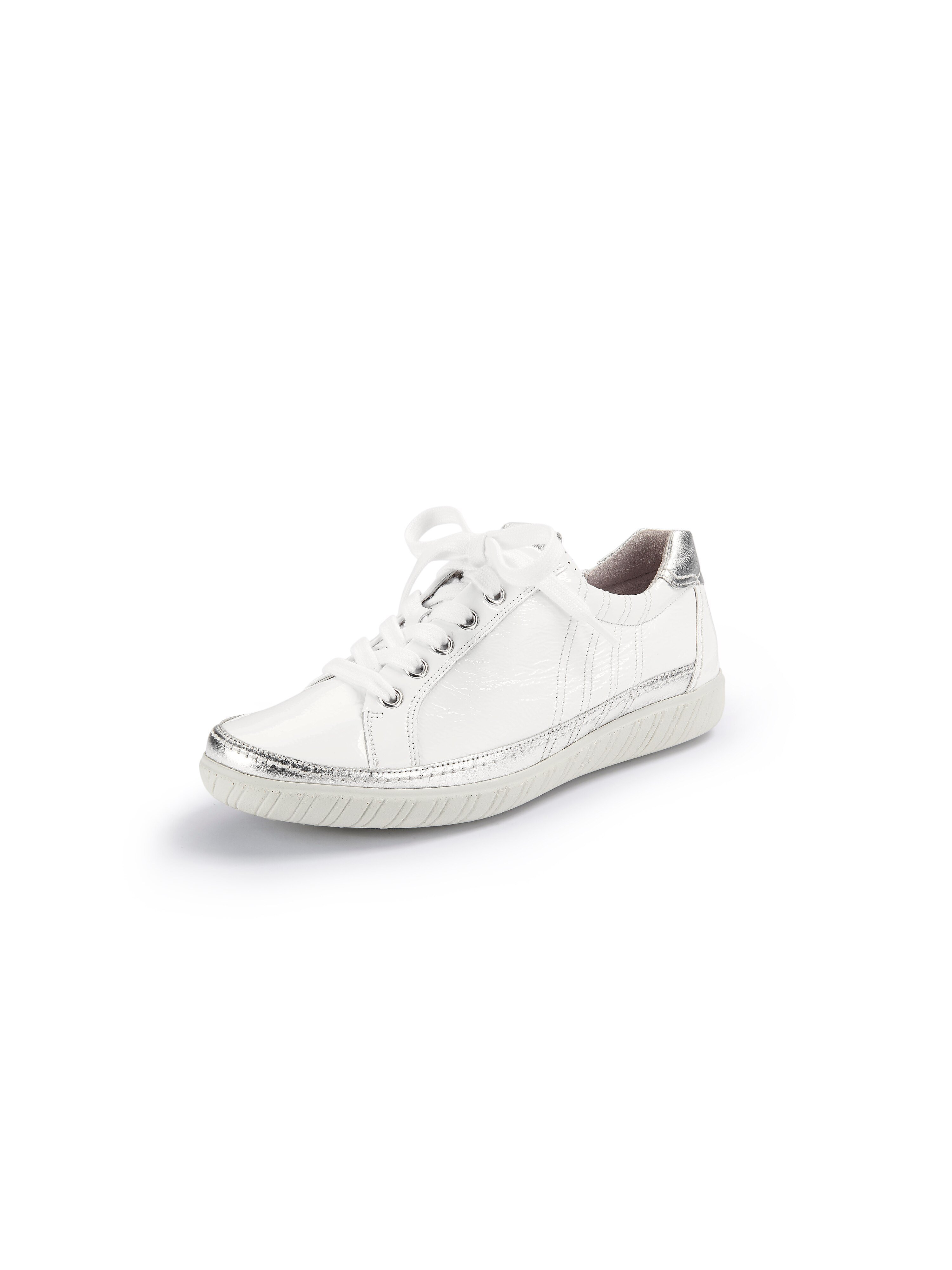 Sneakers nappa leather details Gabor Comfort white