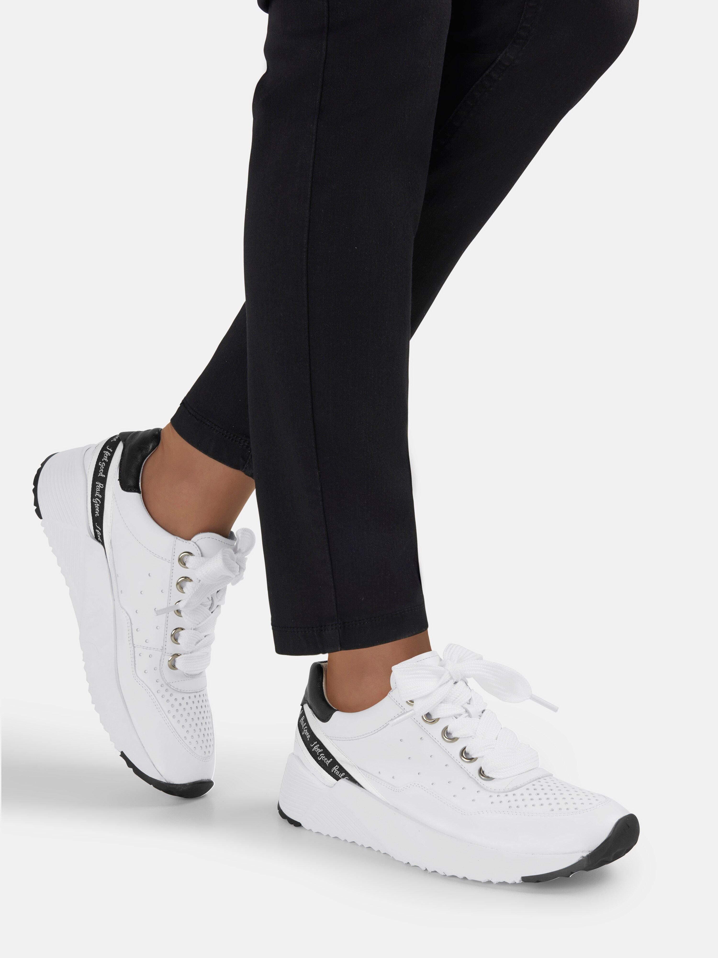 Paul Green - Sneaker mit Wording im Fersenbereich