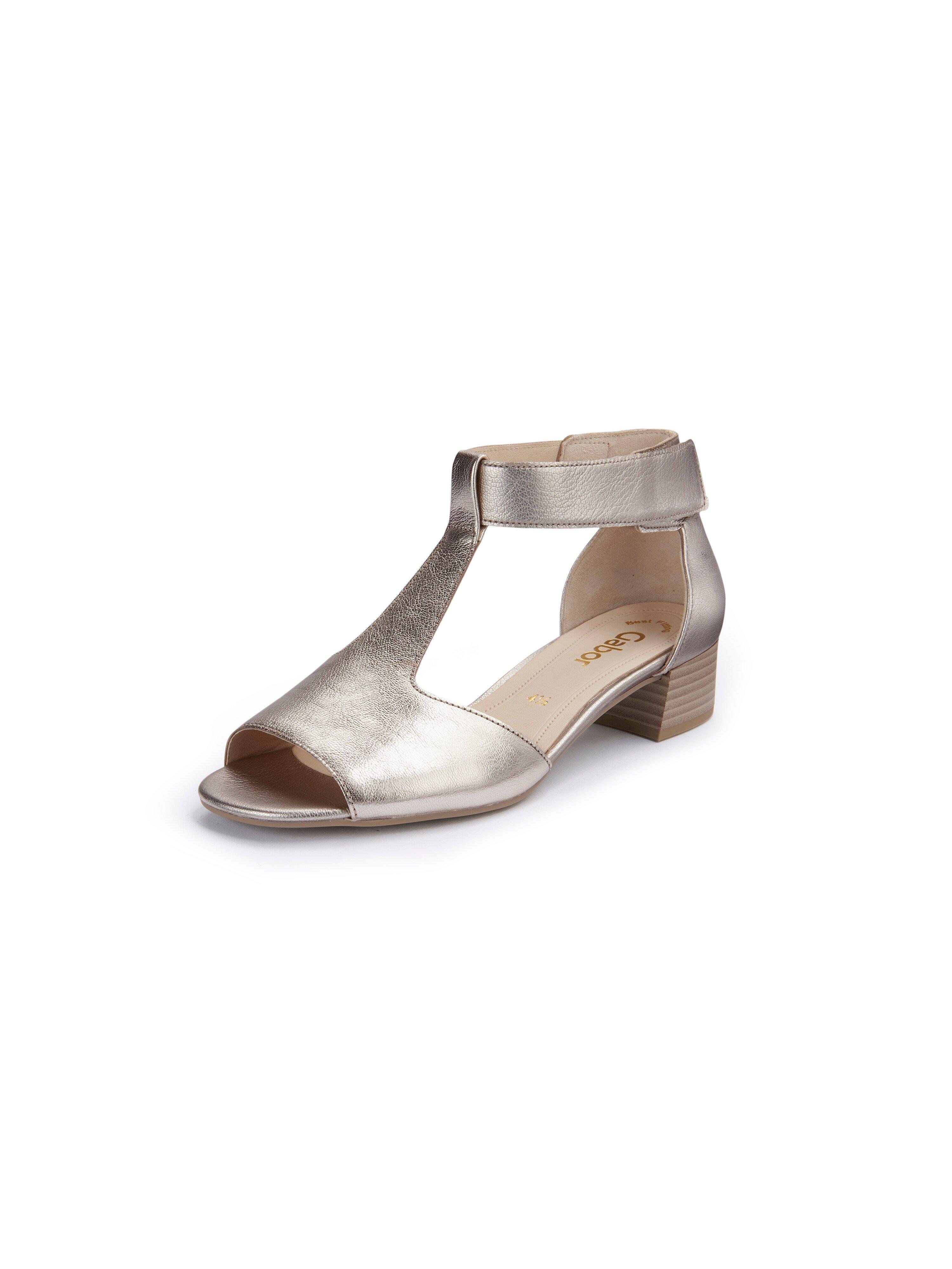 gabor gold wedges