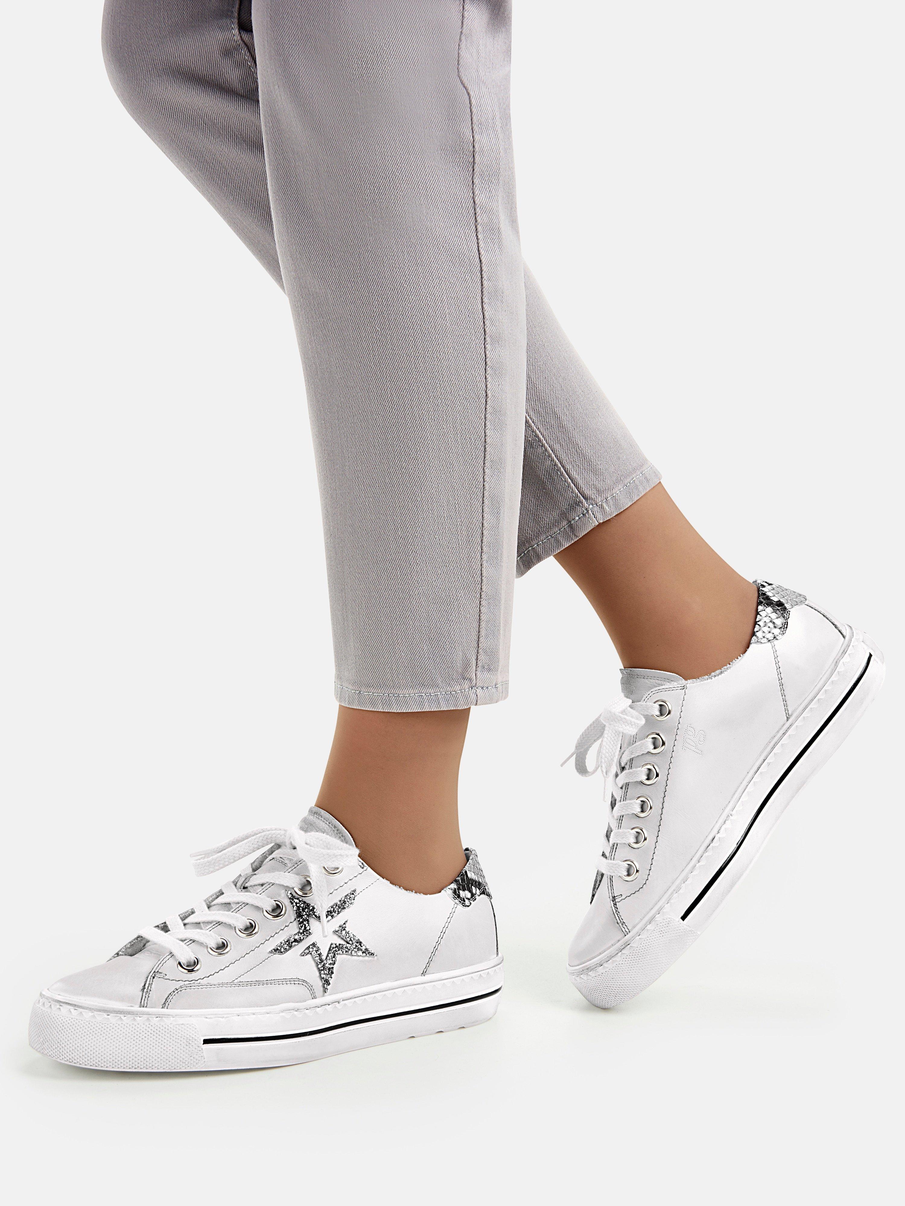 paul green white sneakers