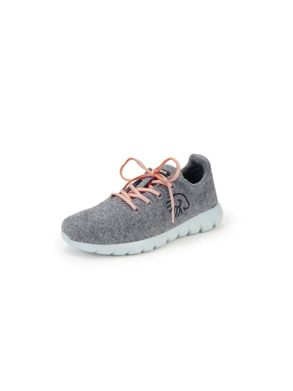 Thumbnail - Giesswein - Sneaker Merino Runners, grau, Gr. 40 - Schurwolle