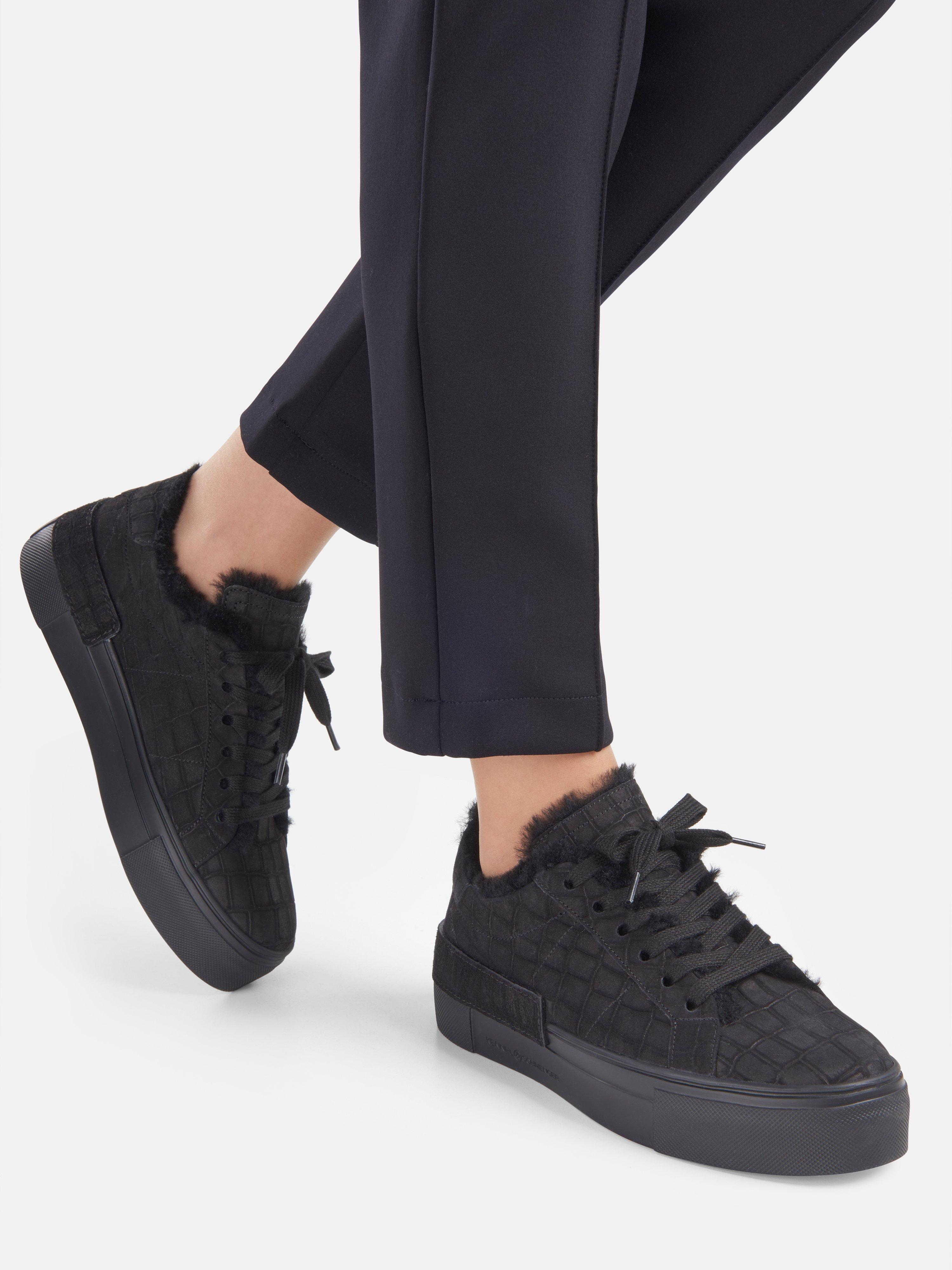 plateau sneakers sort