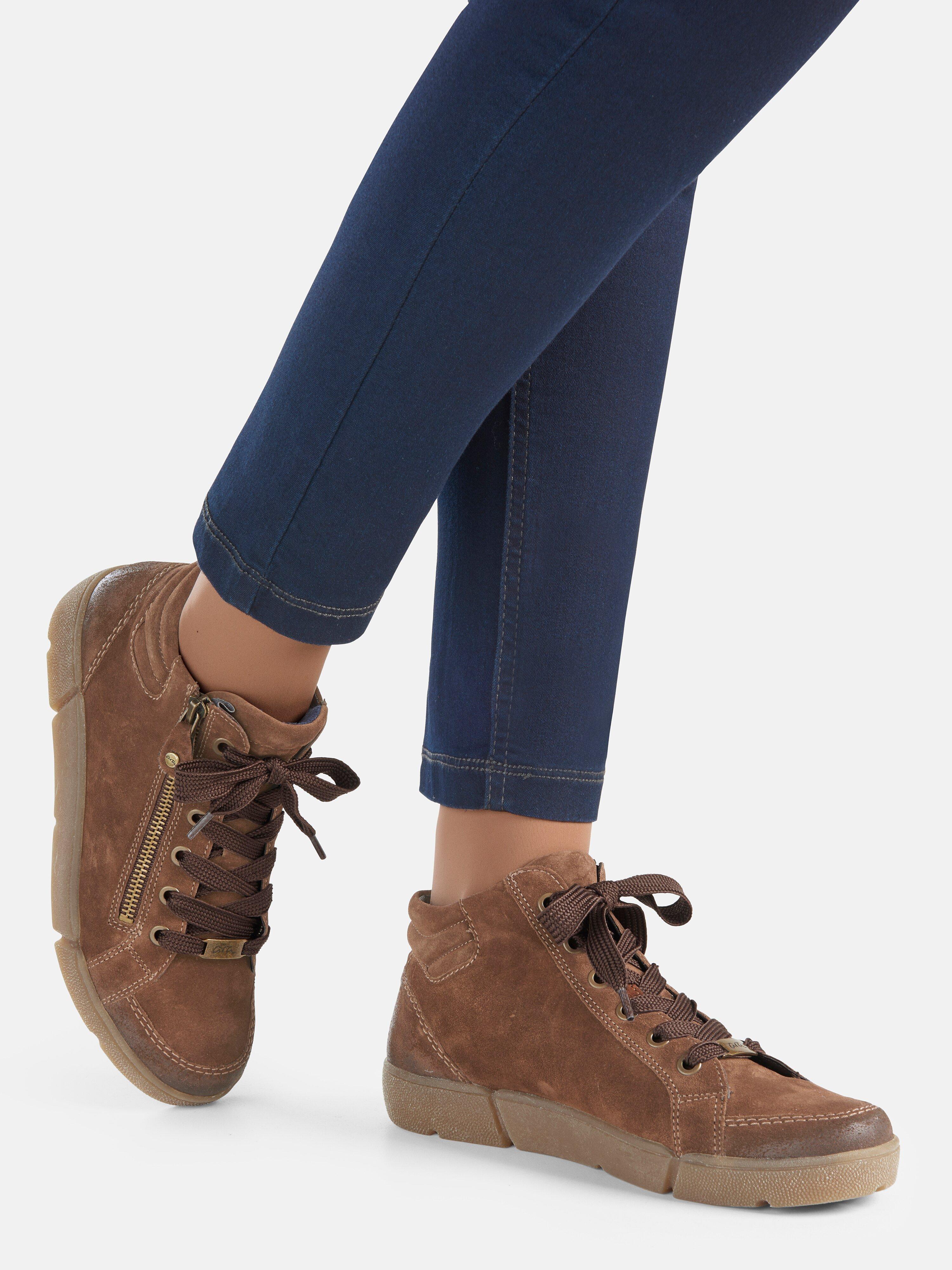 soft lace up ankle boots