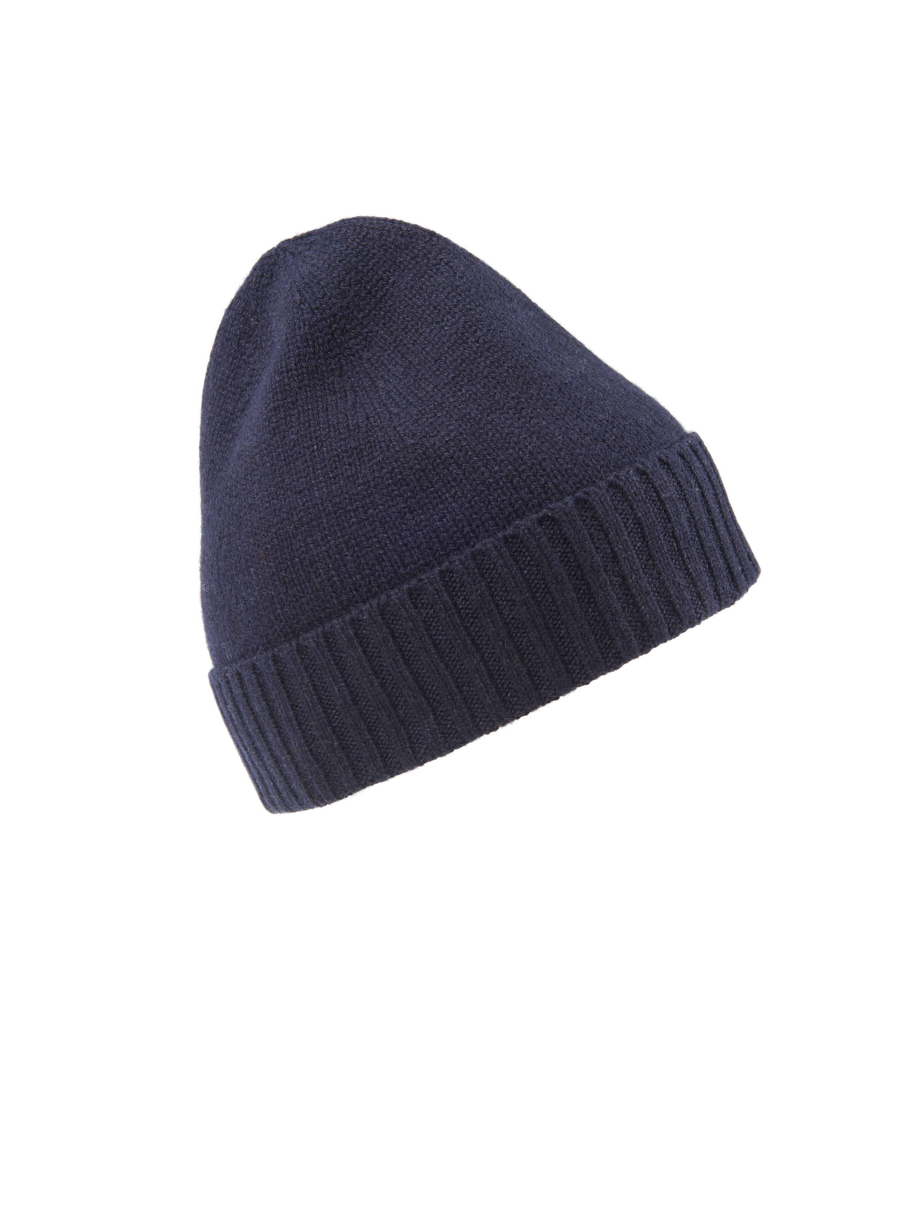 Hat in 100% cashmere Peter Hahn Cashmere blue