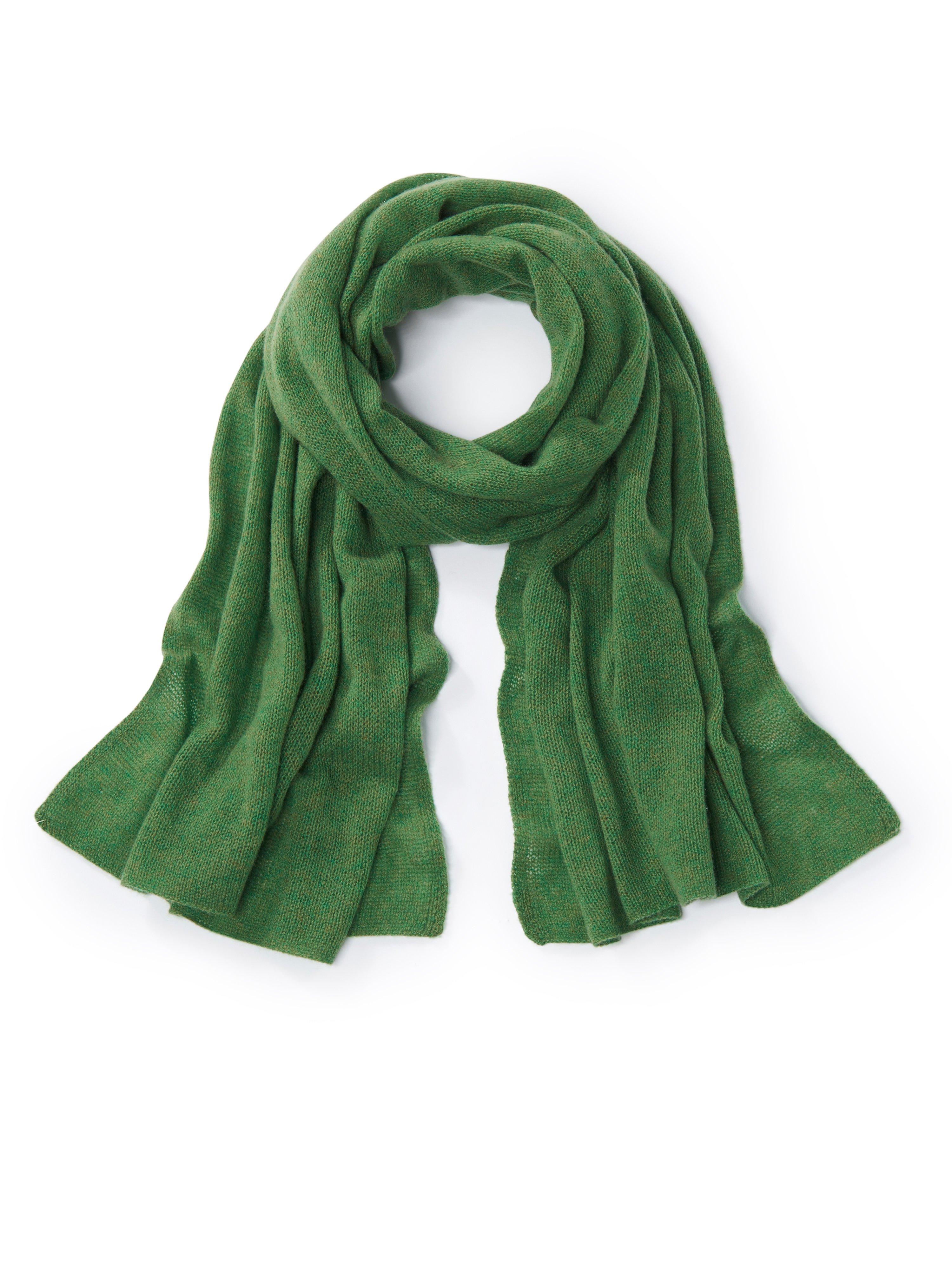 Sjaal 100% kasjmier Van Peter Hahn Cashmere groen