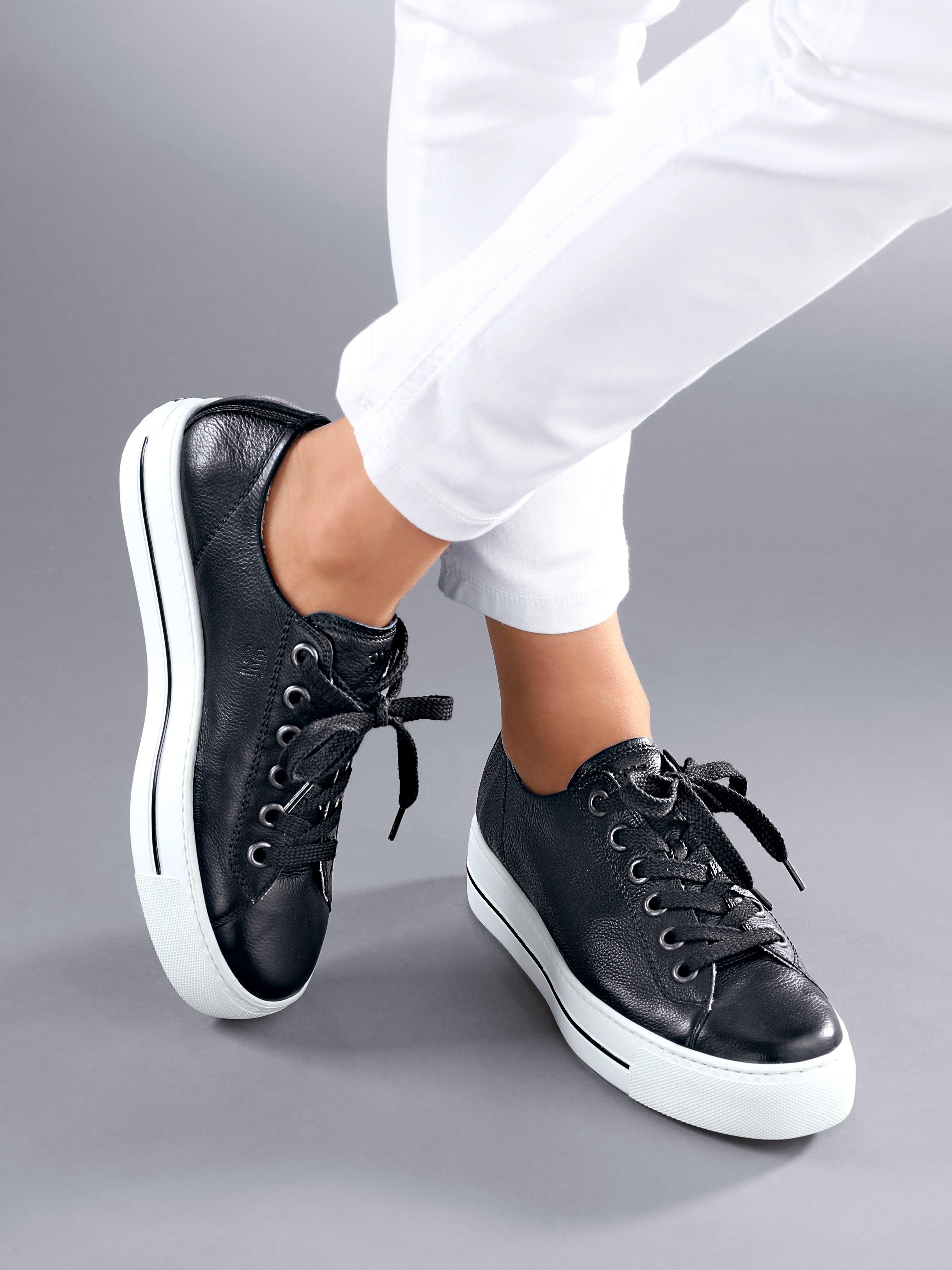 Paul Green - Plateausneakers van kalfsnappaleer
