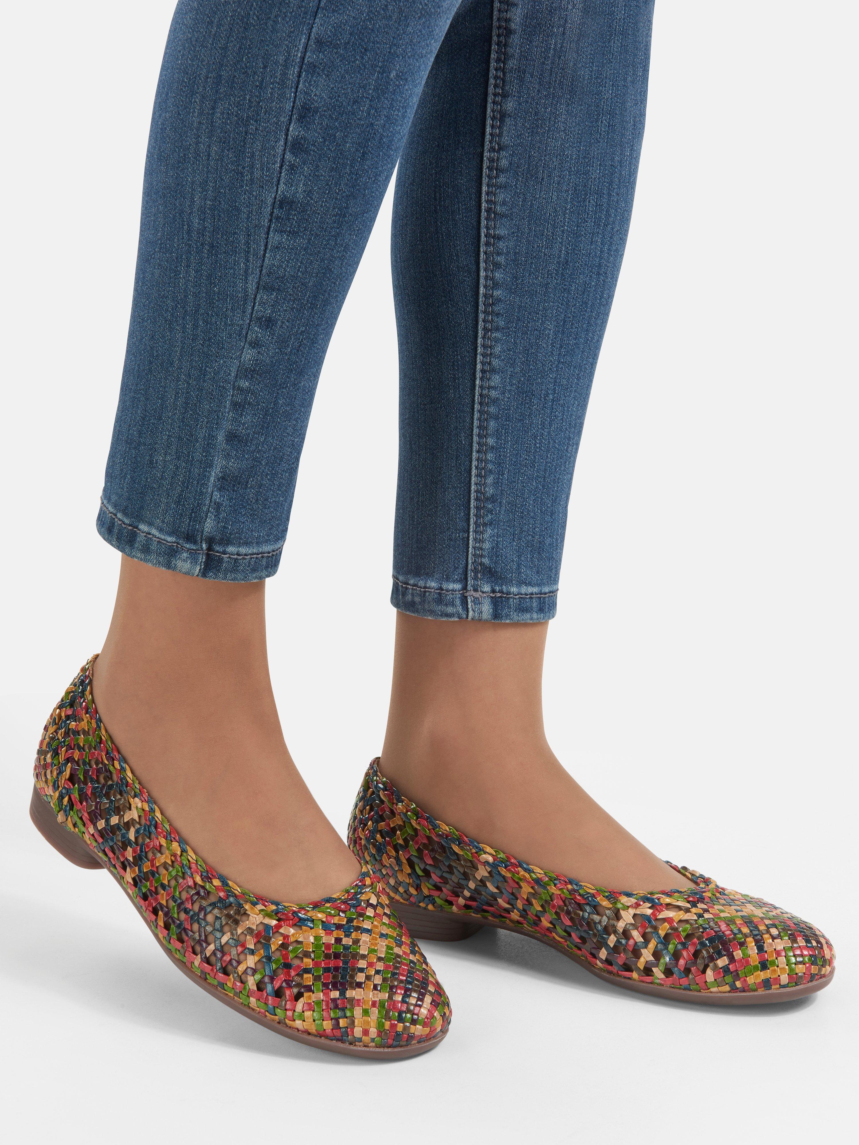 ballerines tressées homme