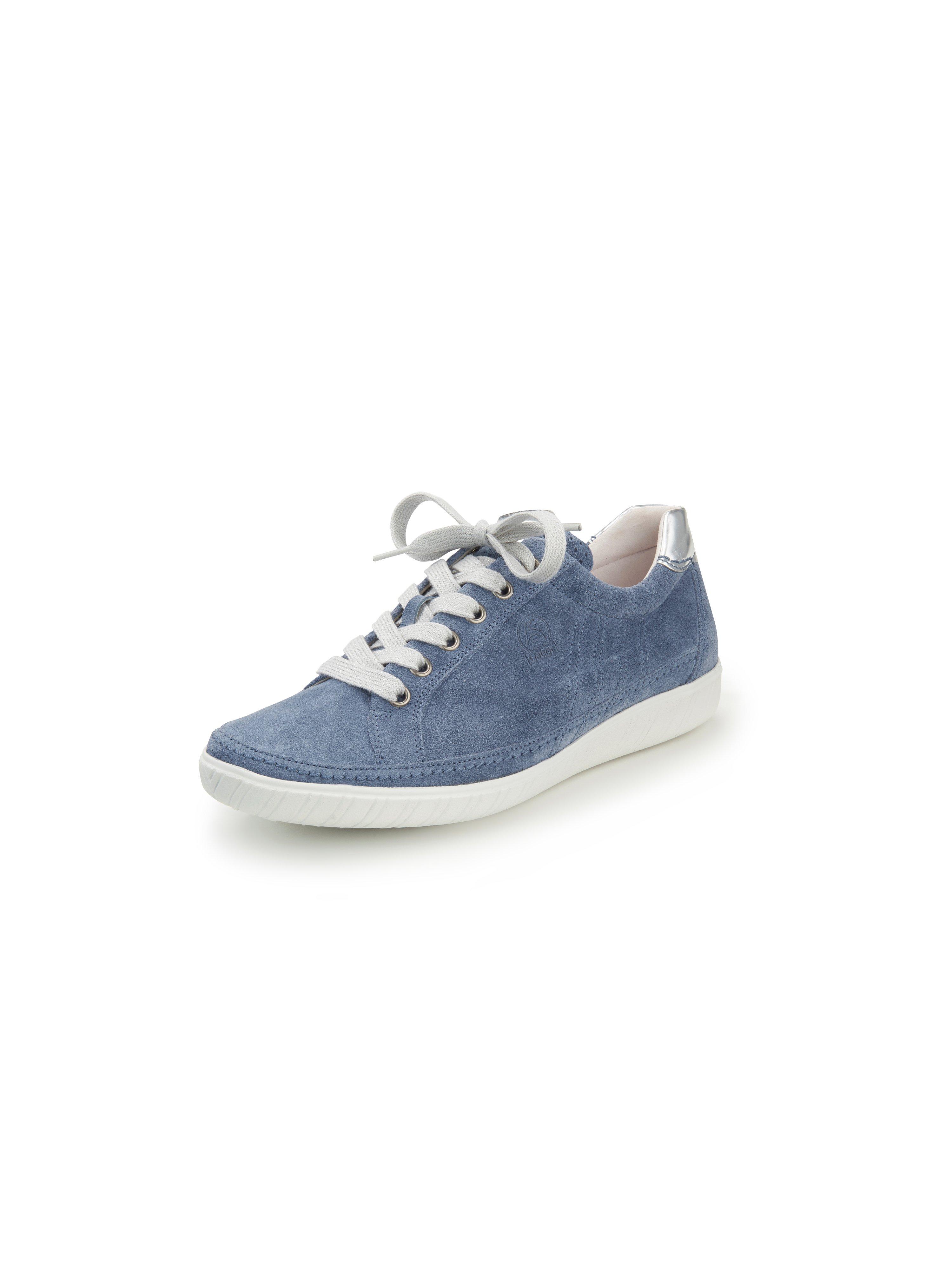 Sneakers kalfssuèdeleer Van Gabor Comfort blauw