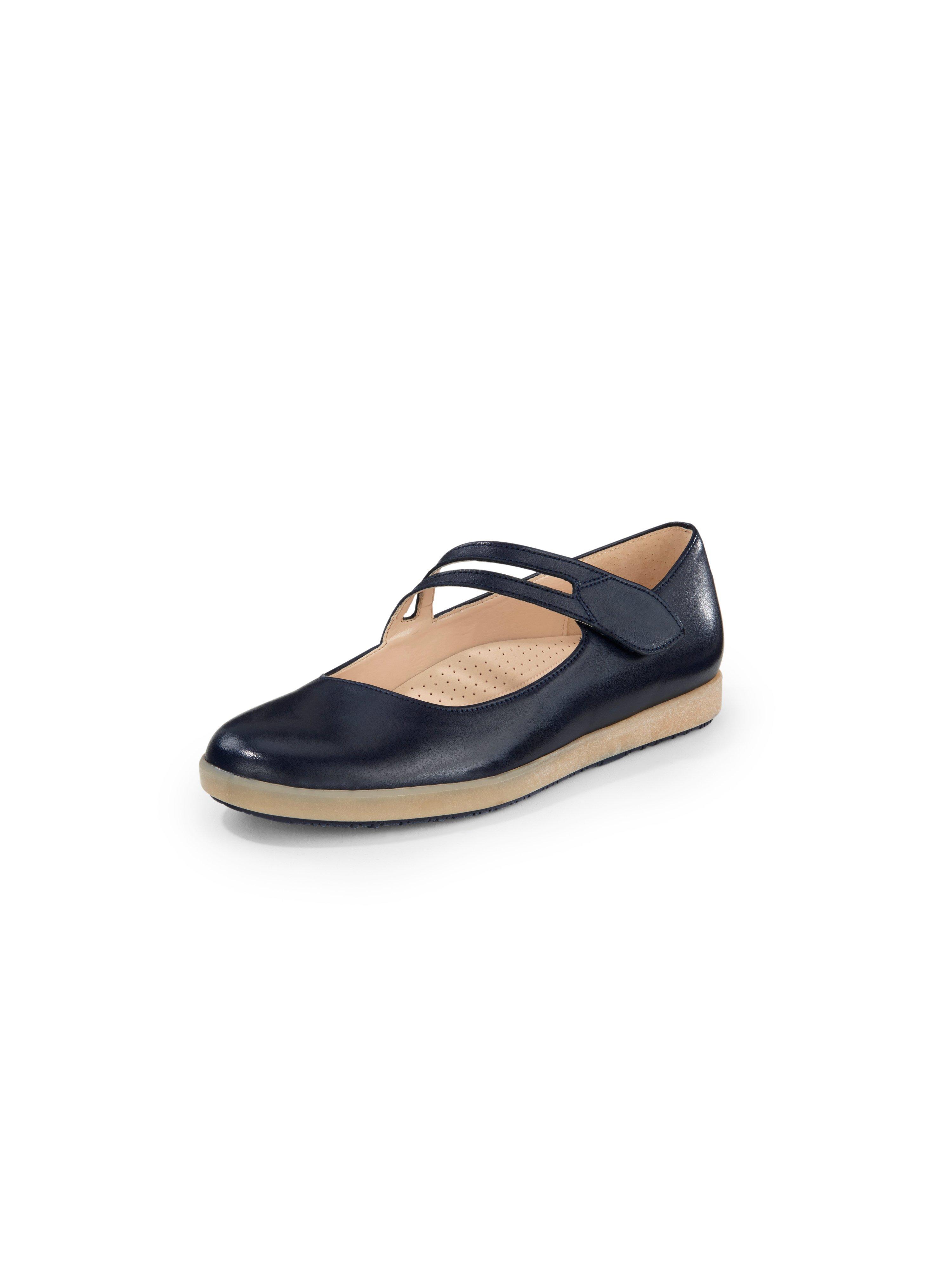 gabor navy ballet pumps