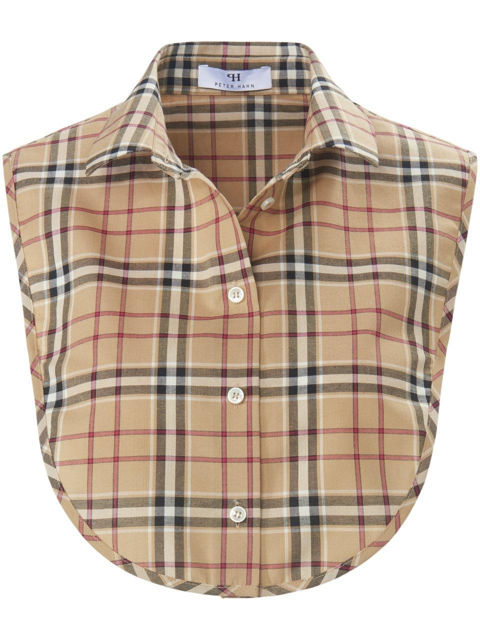Image of Blouse collar check pattern Peter Hahn multicoloured