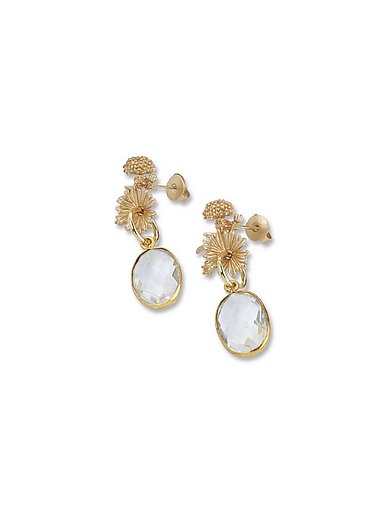 KATHY JEWELS - Earring studs made of gold-plated brass
