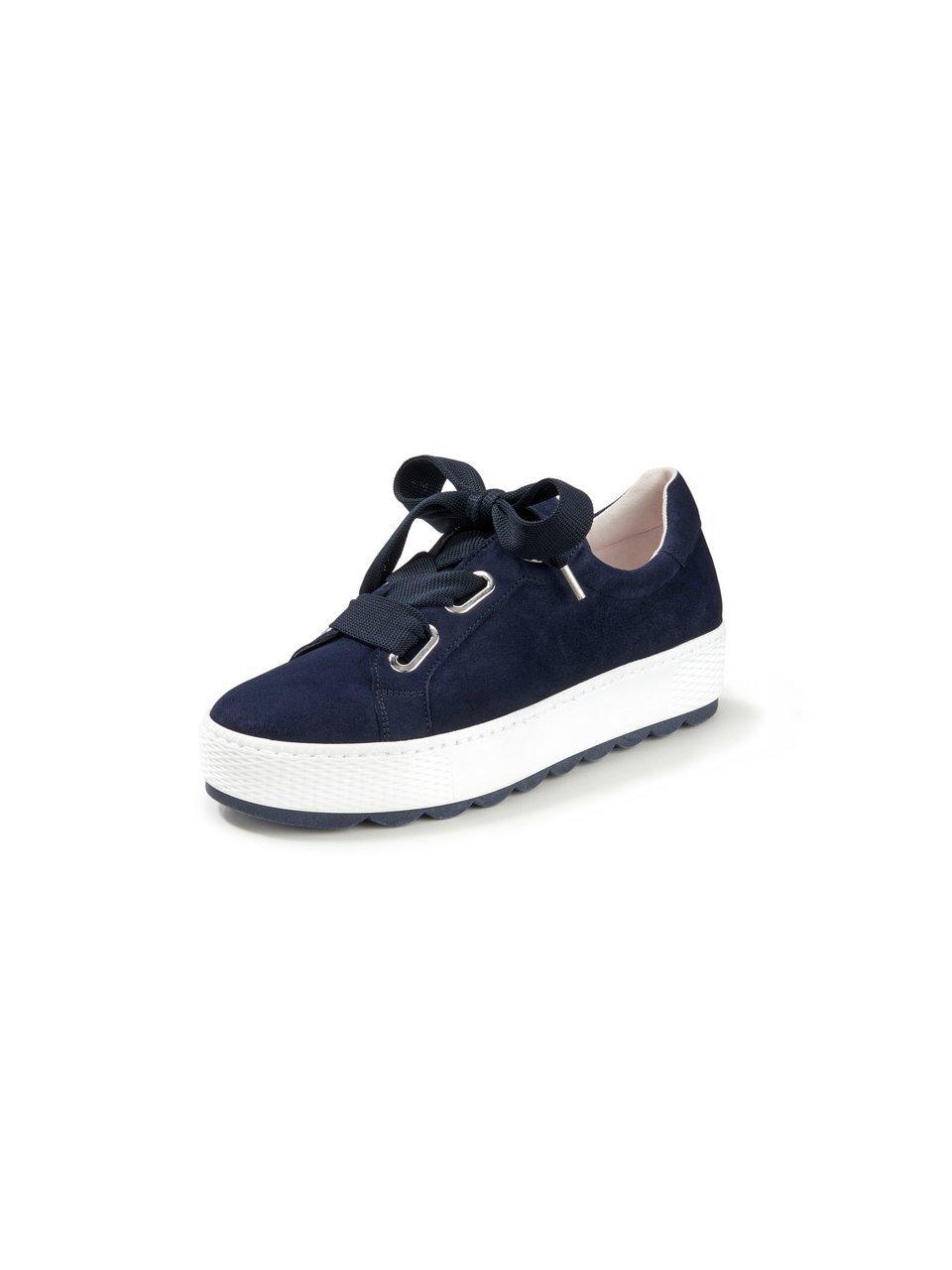 Sneakers van leer Van Gabor Comfort blauw