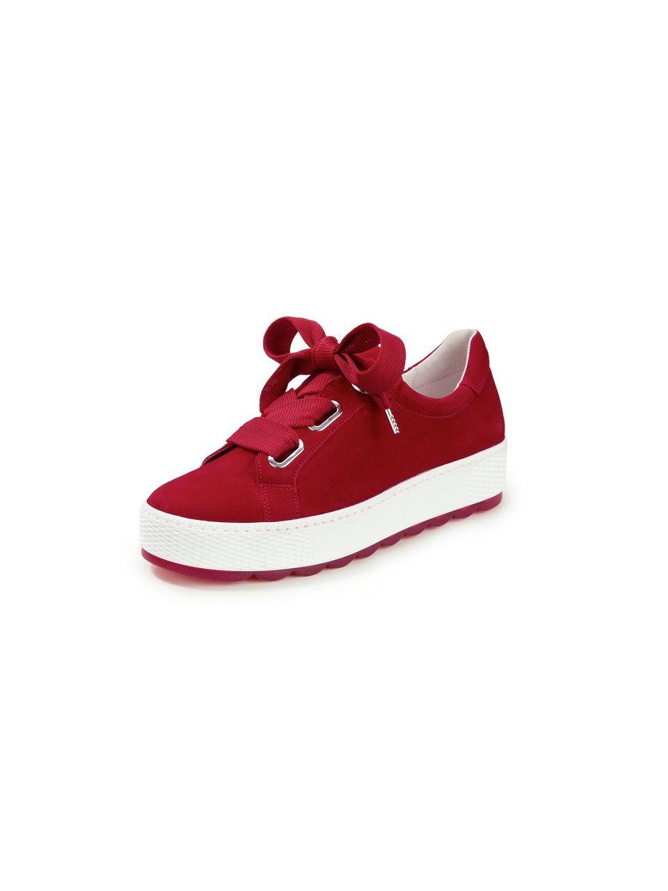 Sneakers leer Van Gabor Comfort rood