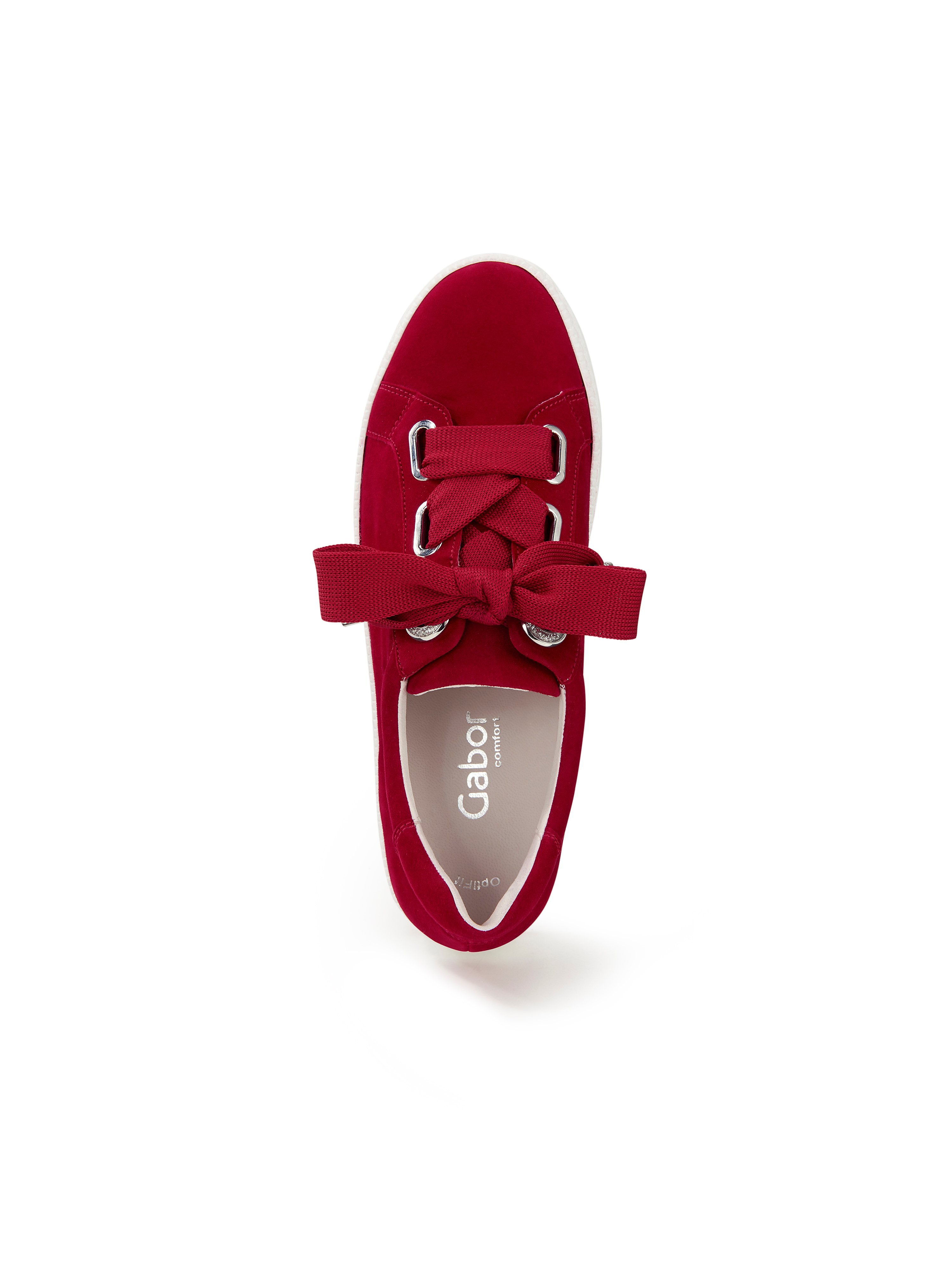 Sneakers i skind Fra Gabor Comfort rød
