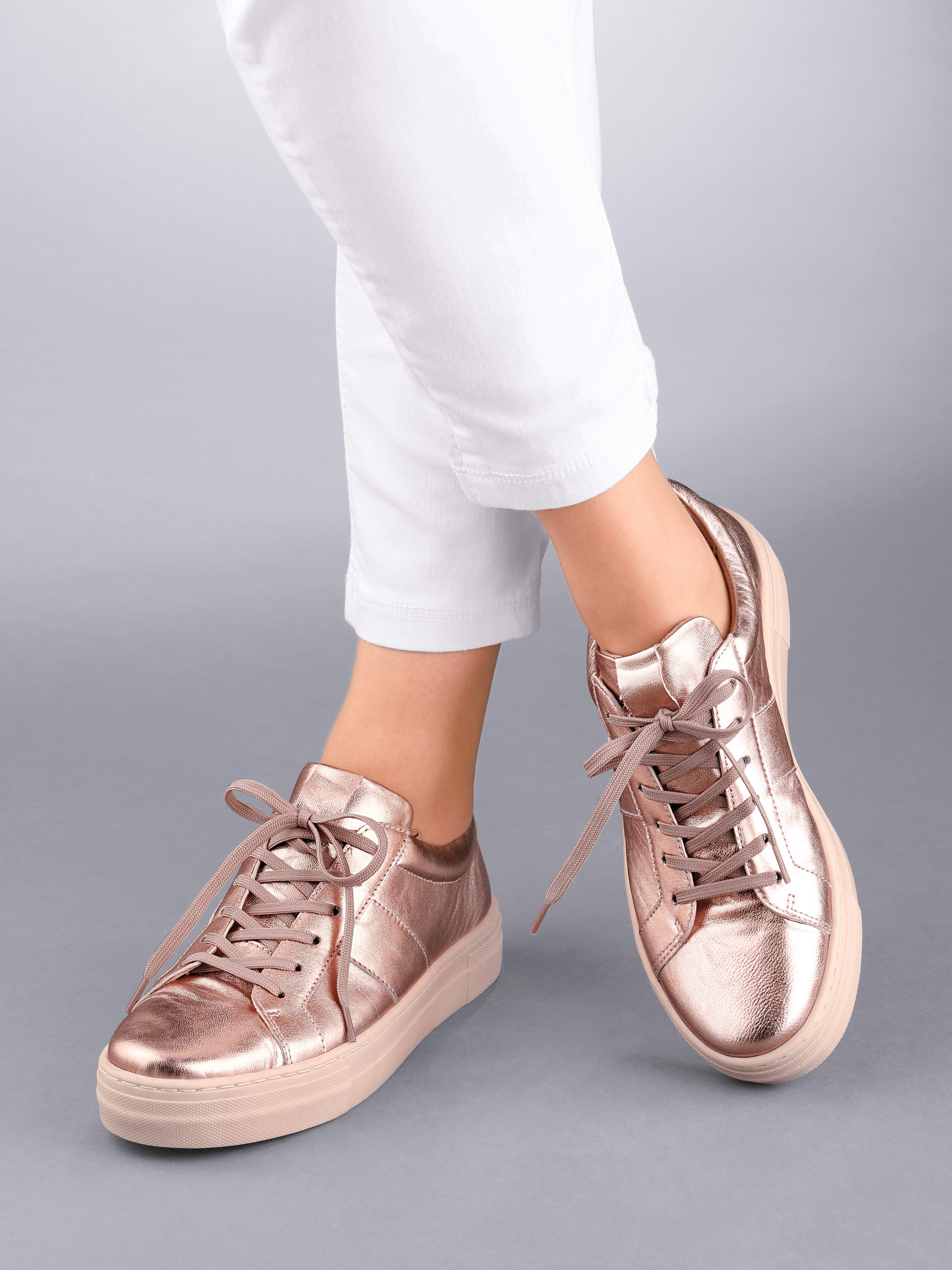 rose gold sneakers