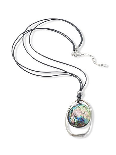 Peter Hahn - Necklace with mother-of-pearl pendant
