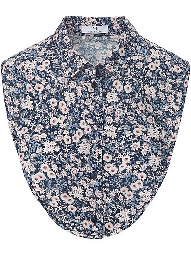 Peter Hahn - Blouse collar with floral design